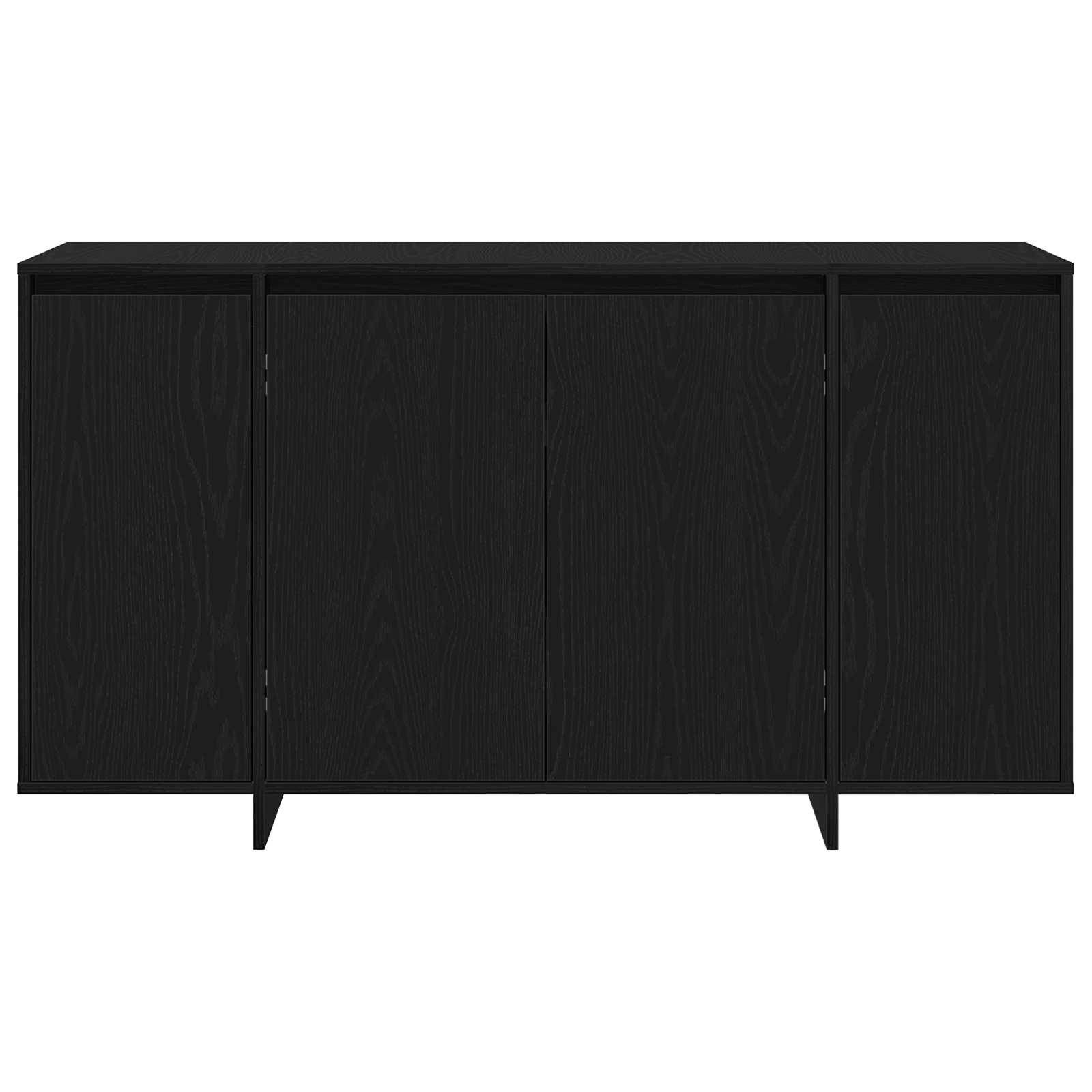 Bufet din stejar negru Stejar negru Furnir de lemn 135 x 41 x 75 cm — imaginea 6