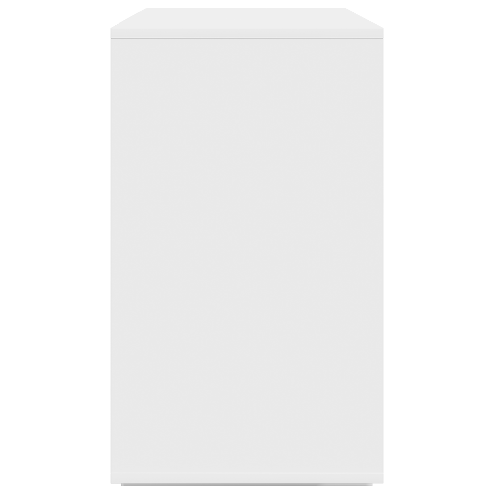 Bufet alb Alb Lemn prelucrat 120 x 41 x 75 cm Bufet de stocare — imaginea 7