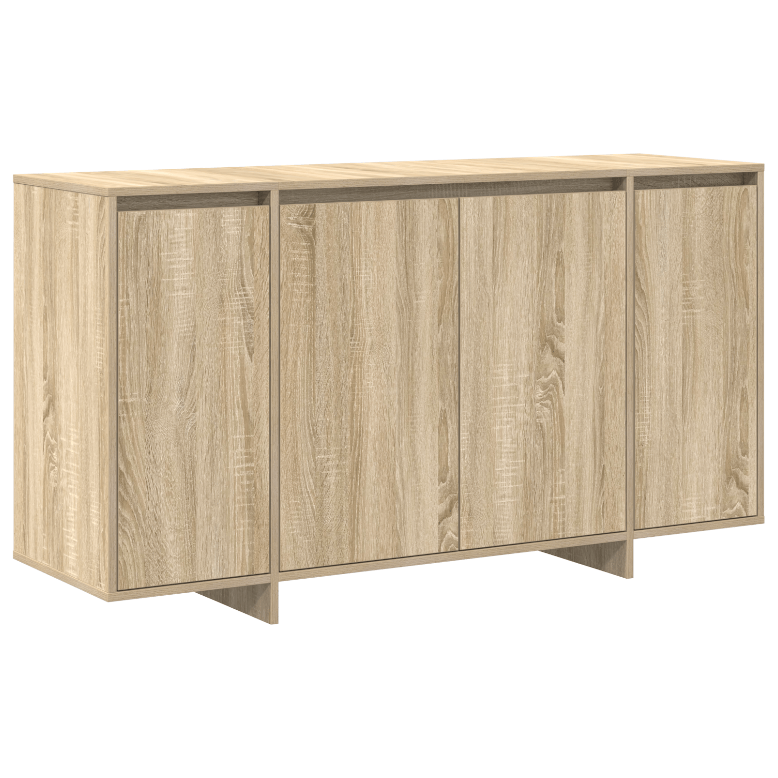 Bufet din stejar Stejar Sonoma Lemn prelucrat 135 x 41 x 75 cm — imaginea 2