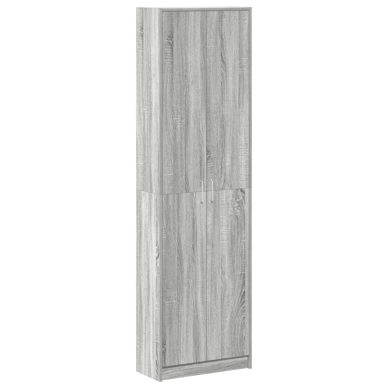 Dulap Gri Sonoma 55x25x189 cm din lemn prelucrat — imaginea 2