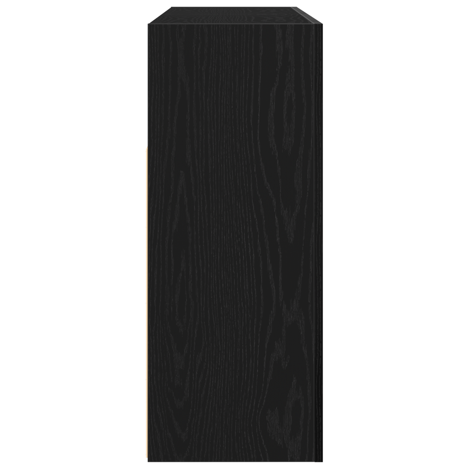 Comoda Stejar Negru Lemn Ingineresc 116 x 30 x 75 cm — imaginea 7