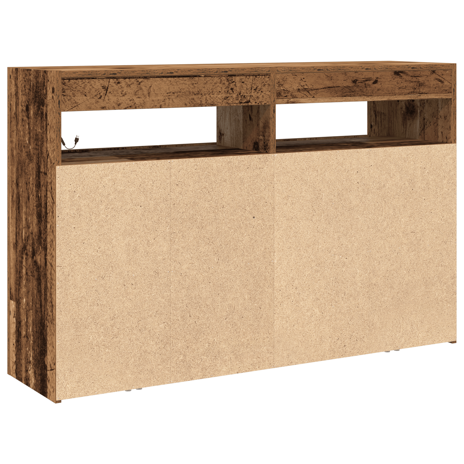 Bufet Lemn Vechi Lemn Ingineresc 116 x 30 x 75 cm Bufet — imaginea 8