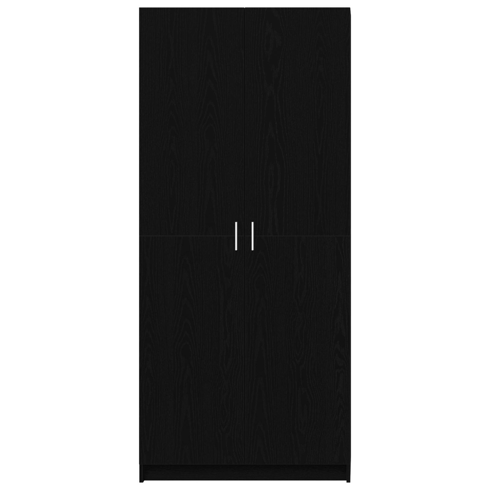 Dulap Negre Stejar 80x51x180 cm Lemn prelucrat — imaginea 6