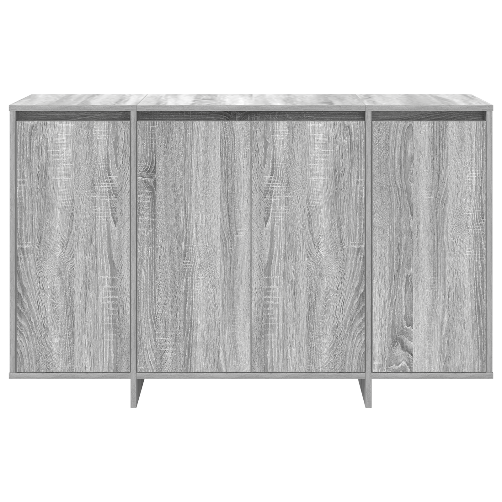 bufet gri sonoma lemn prelucrat 120 x 41 x 75 cm — imaginea 6