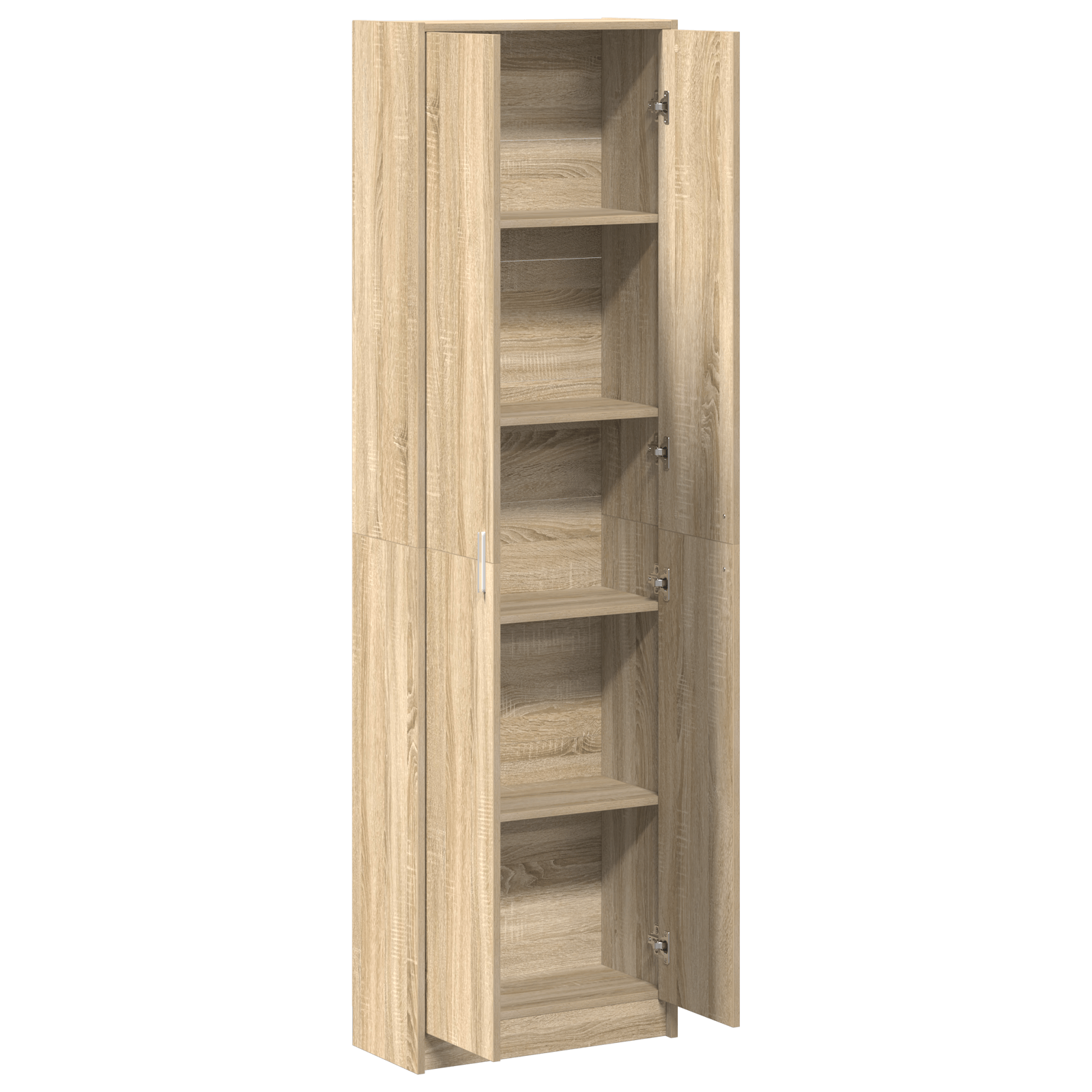 Dulap din stejar Sonoma 55x25x189 cm lemn prelucrat — imaginea 5