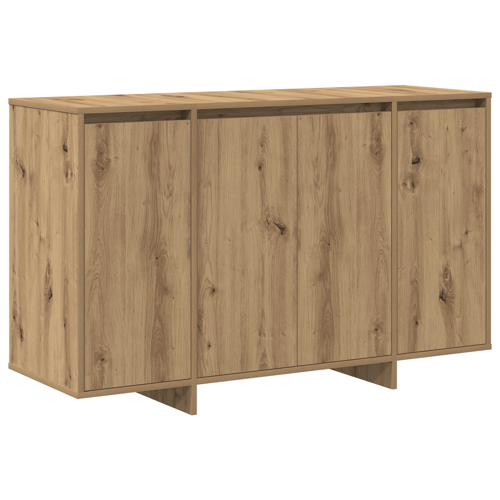 Bufet din stejar Stejar artizanal Lemn ingineresc 120 x 41 x 75 cm — imaginea 2