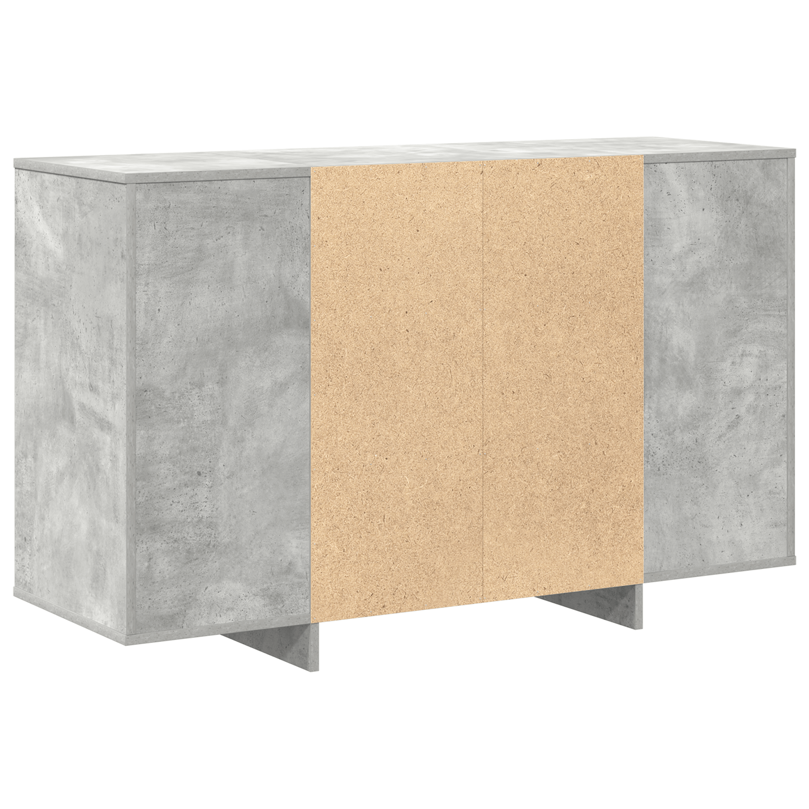 Bufet Gri din Beton Gri din Beton Lemn Prelucrat 120 x 41 x 75 cm — imaginea 8