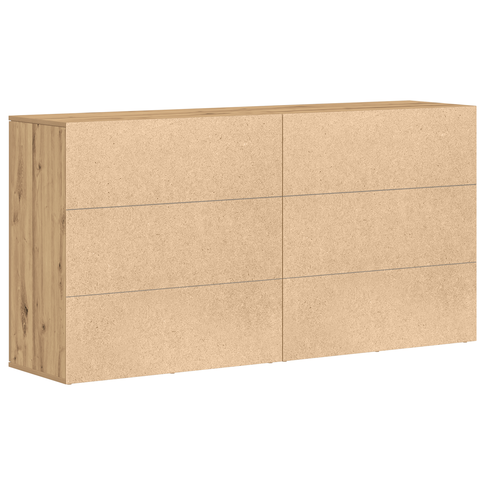 Bufete 2 pcs Stejar Artisan 79x38x80 cm Lemn prelucrat — imaginea 8