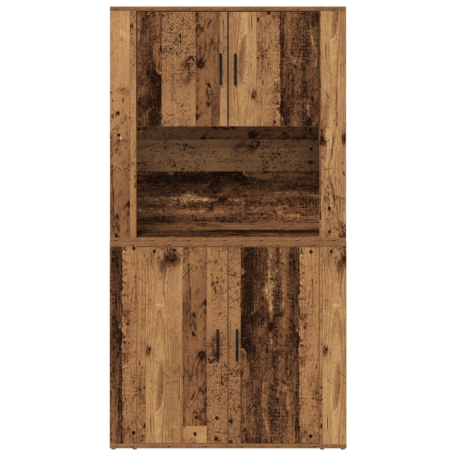 Highboard din lemn vechi 80x33x150 cm din lemn compus — imaginea 6
