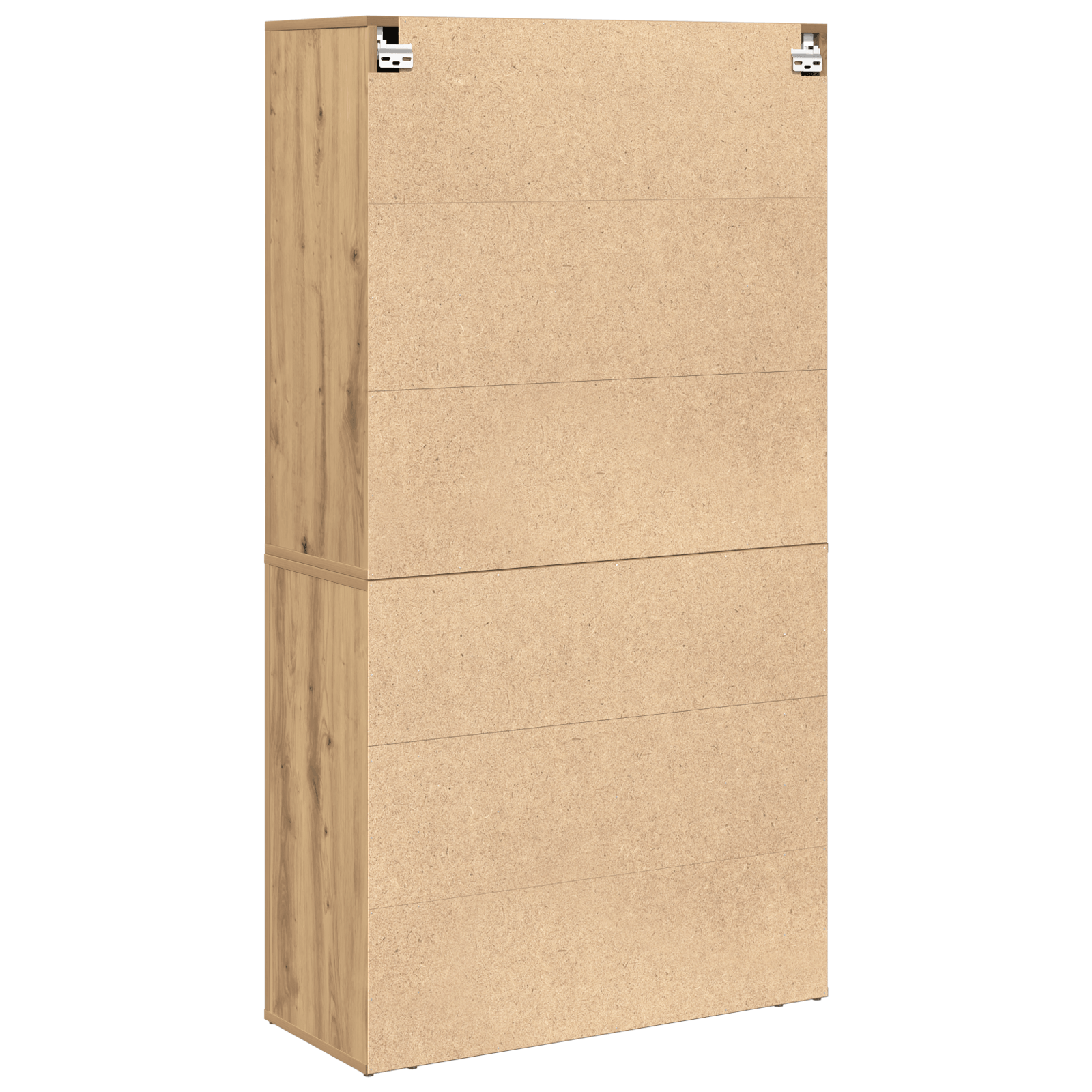 Highboard Stejar Artizanal 80x33x150 cm Lemn Prelucrat — imaginea 8