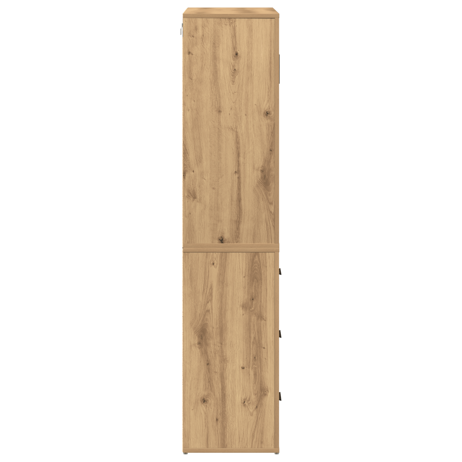 Biblioteca inalta Artisan Oak 80x33x150 cm Lemn prelucrat — imaginea 7