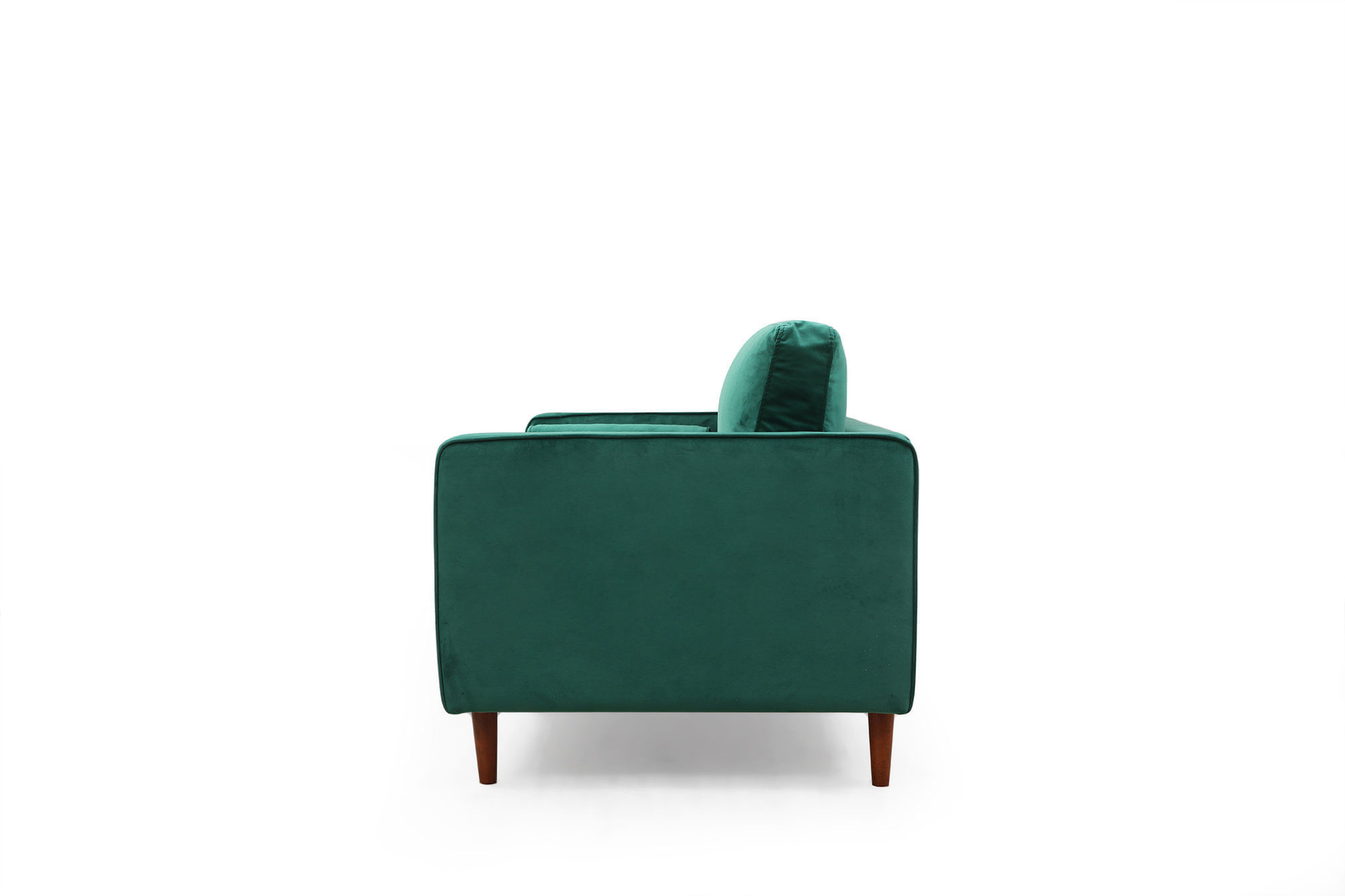 Canapea 3 locuri, Atelier Del Sofa, lemn de fag si pal, verde, 215x90x70 cm — imaginea 8