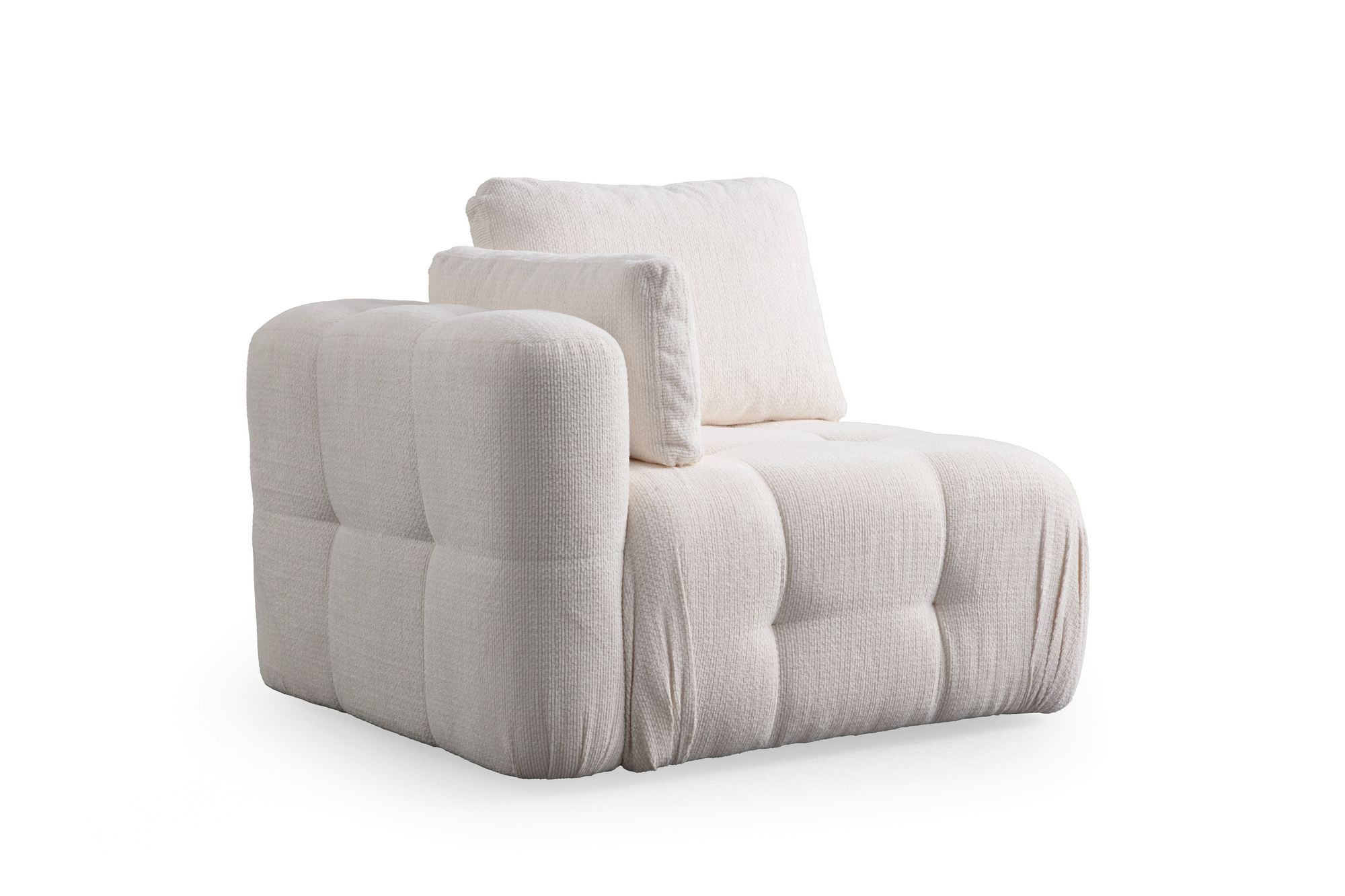 Canapea 2 locuri, Atelier Del Sofa, poliester, alb, 300x120x65 cm — imaginea 5