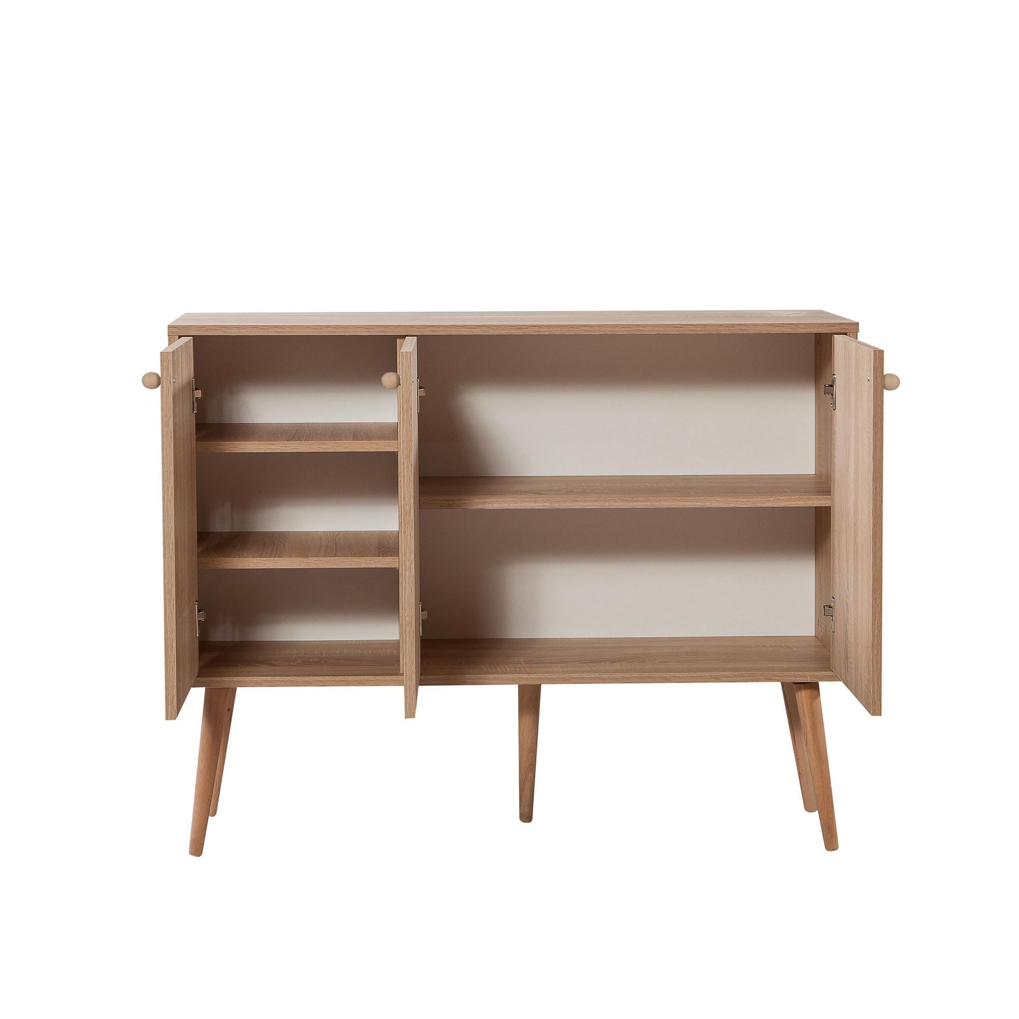 Consola, Hanah Home, pal melaminat, stejar sonoma, 120x36x90 cm, 863SPH3419 — imaginea 3