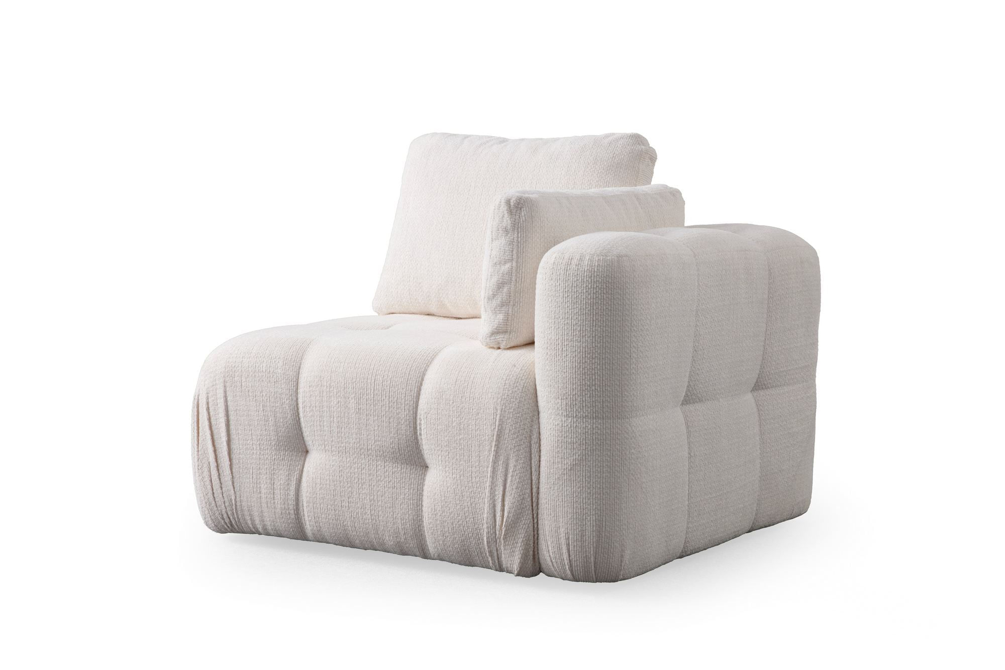 Canapea 2 locuri, Atelier Del Sofa, poliester, alb, 300x120x65 cm — imaginea 9