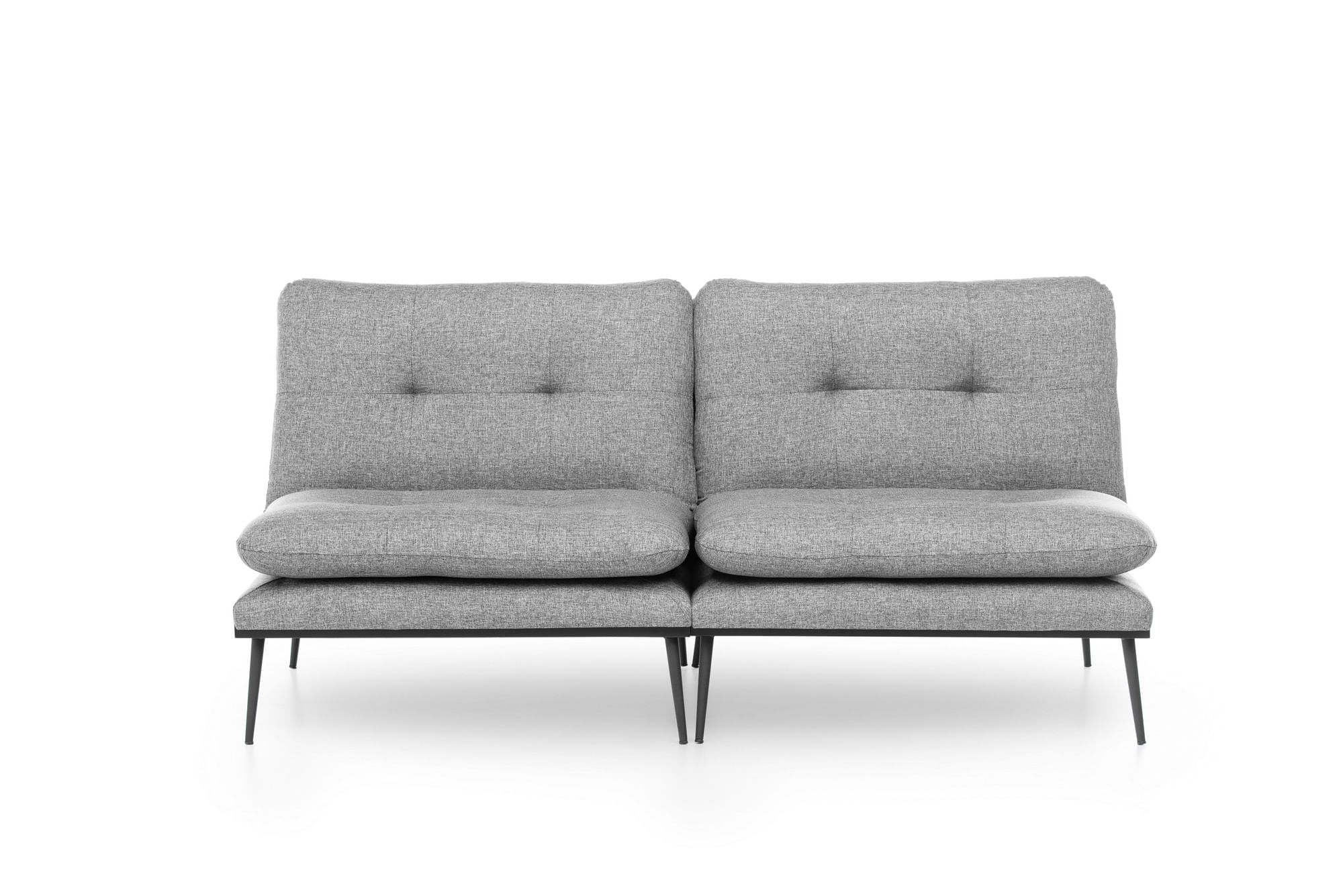 Canapea extensibila, Atelier Del Sofa, metal, gri, 180x95x95 cm — imaginea 4