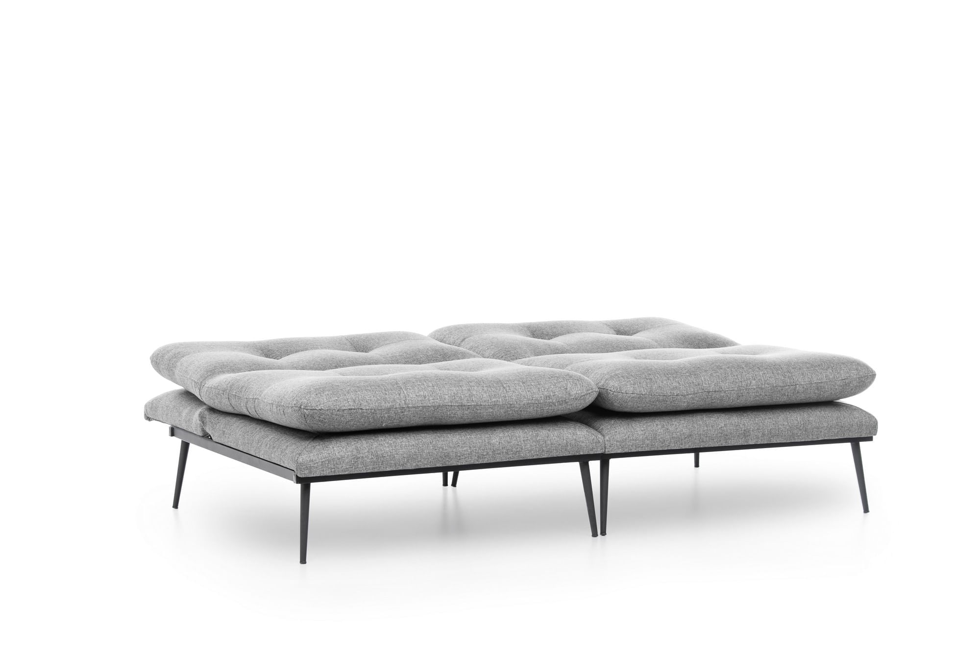 Canapea extensibila, Atelier Del Sofa, metal, gri, 180x95x95 cm — imaginea 6