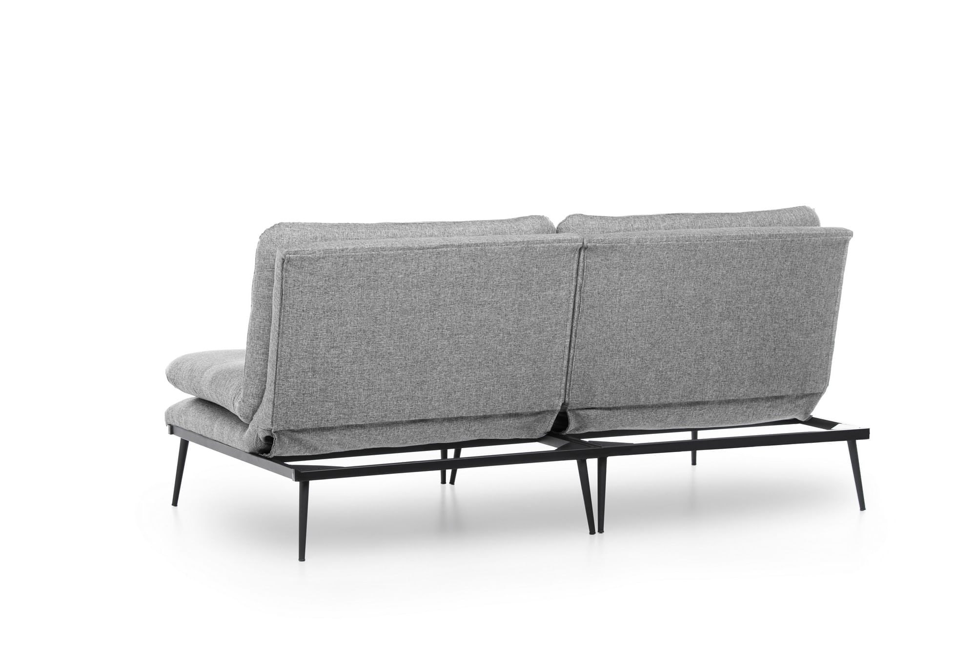 Canapea extensibila, Atelier Del Sofa, metal, gri, 180x95x95 cm — imaginea 7