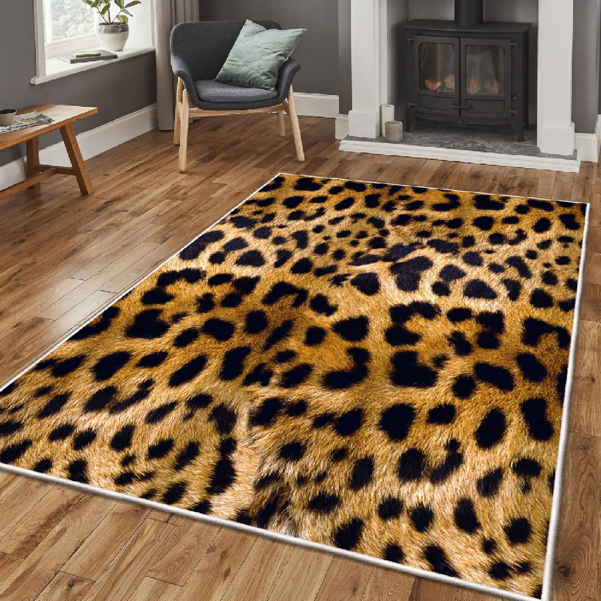 Covoras de hol, Conceptum Hypnose, multicolor, 100x200 cm, catifea, antiderapant, 599HFT3236