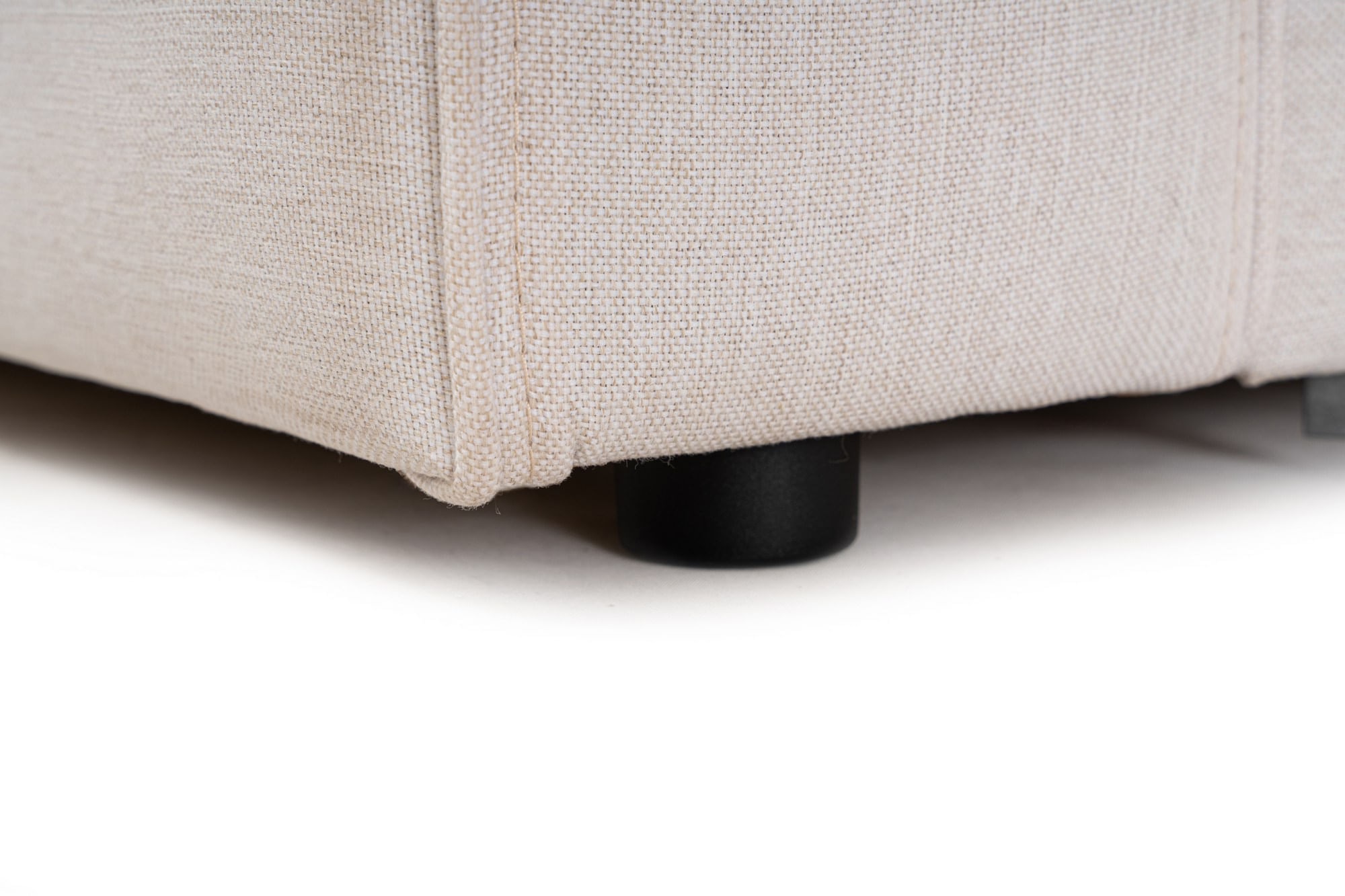 Canapea 2 locuri, Atelier Del Sofa, tesatura texturata, ecru, 220x90x69 cm — imaginea 10