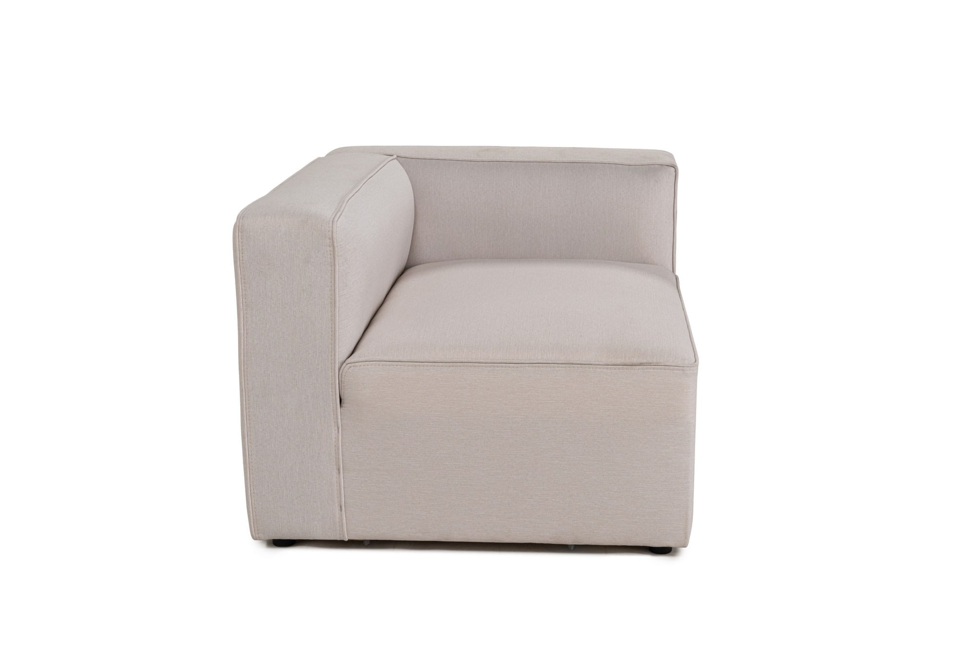 Canapea 2 locuri, Atelier Del Sofa, tesatura texturata, ecru, 220x90x69 cm — imaginea 12