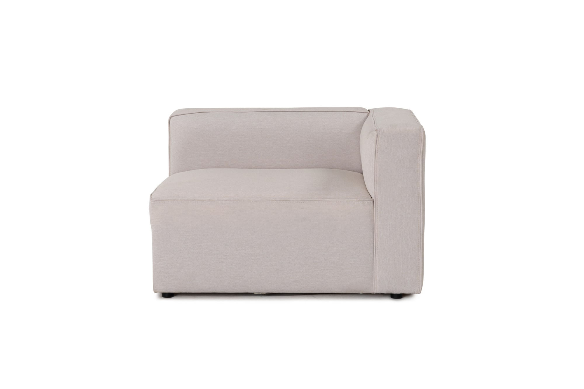 Canapea 2 locuri, Atelier Del Sofa, tesatura texturata, ecru, 220x90x69 cm — imaginea 14