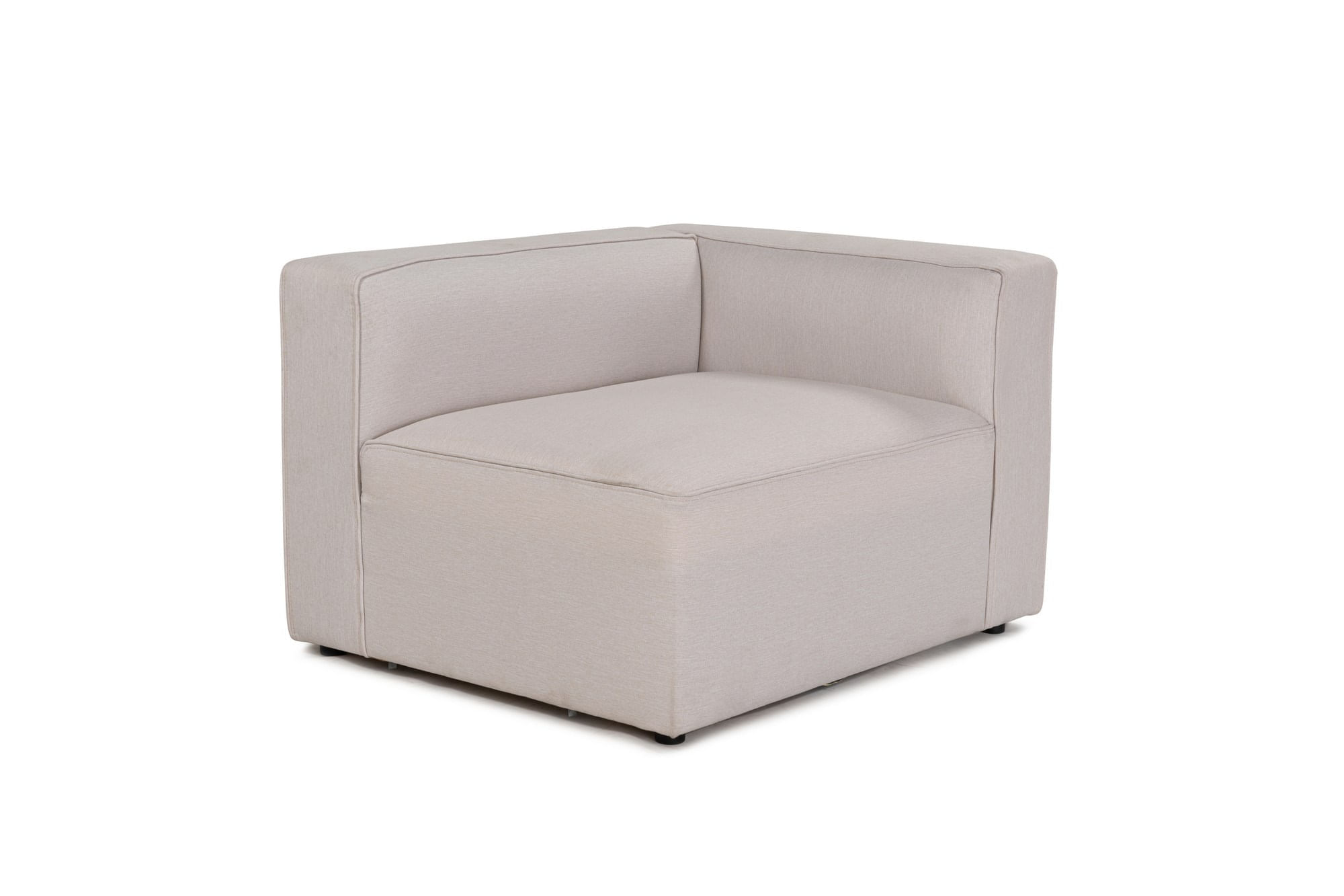 Canapea 2 locuri, Atelier Del Sofa, tesatura texturata, ecru, 220x90x69 cm — imaginea 16