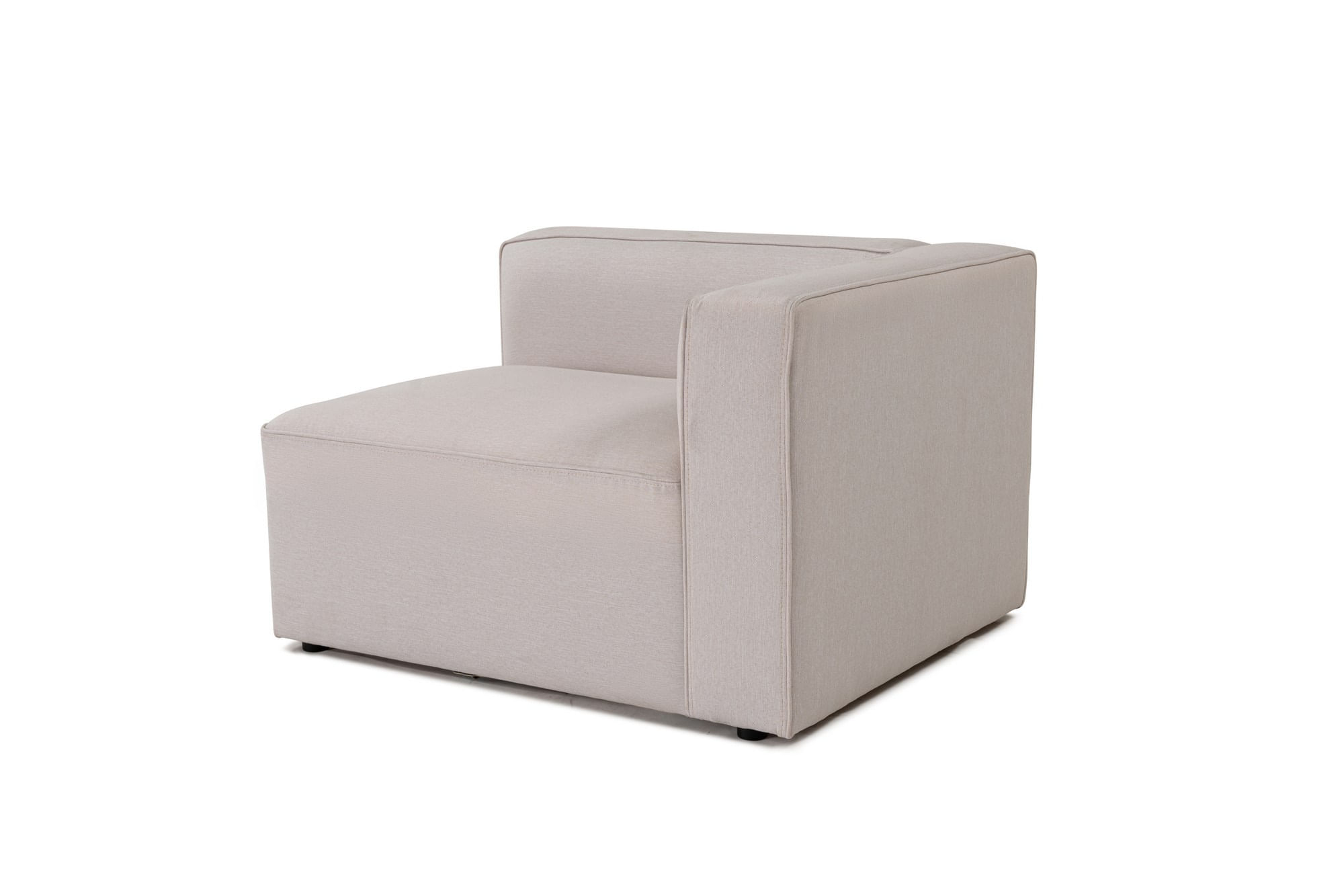 Canapea 2 locuri, Atelier Del Sofa, tesatura texturata, ecru, 220x90x69 cm — imaginea 18
