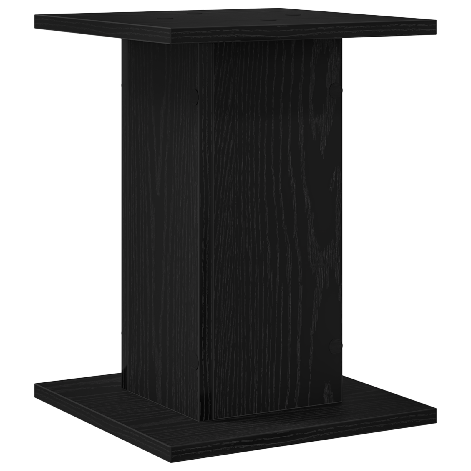 Suport plante, 2 buc., stejar negru, 30x30x40 cm lemn prelucrat — imaginea 5