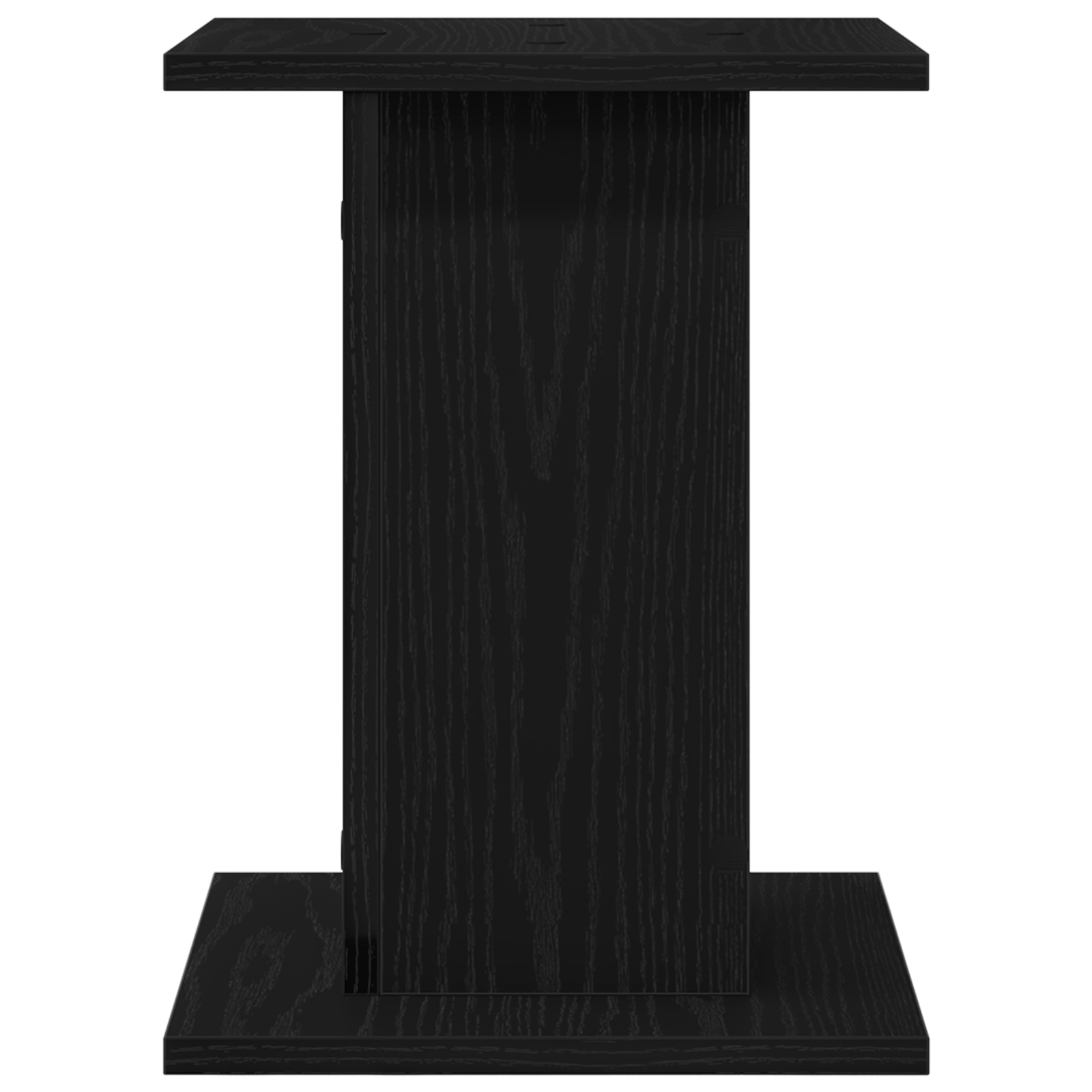 Suport plante, 2 buc., stejar negru, 30x30x40 cm lemn prelucrat — imaginea 6