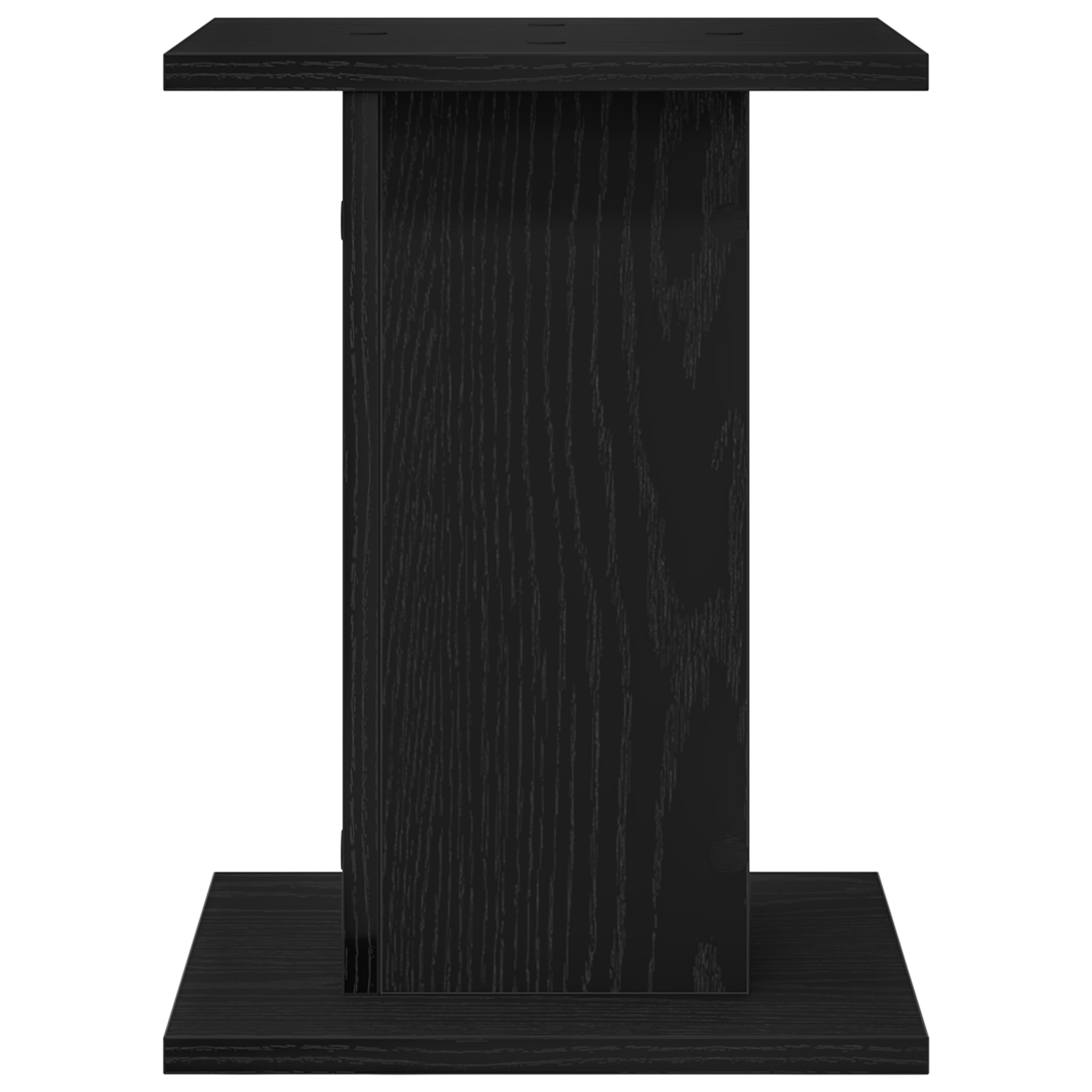 Suport plante, 2 buc., stejar negru, 30x30x40 cm lemn prelucrat — imaginea 7