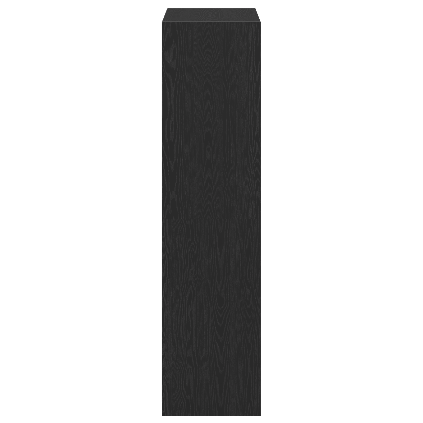 Dulap Negru Stejar 80x50x200 cm din lemn prelucrat — imaginea 7