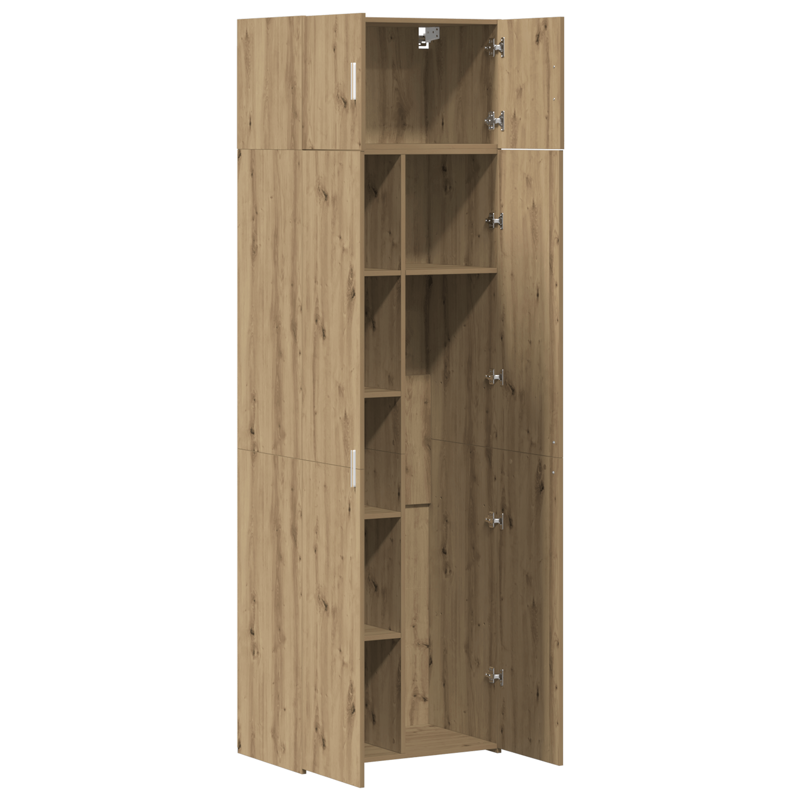 Dulap de depozitare Stejar Artizan 70x42.5x225 cm Lemn prelucrat — imaginea 5