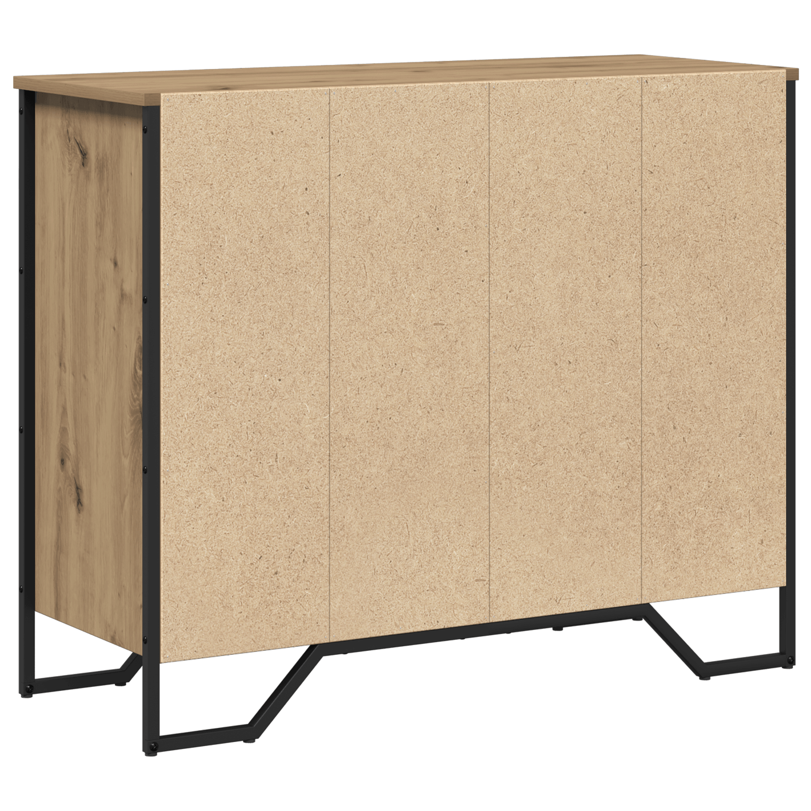 Comoda din Stejar Artizanal 91x35.5x74.5 cm Lemn Inginerizat — imaginea 8