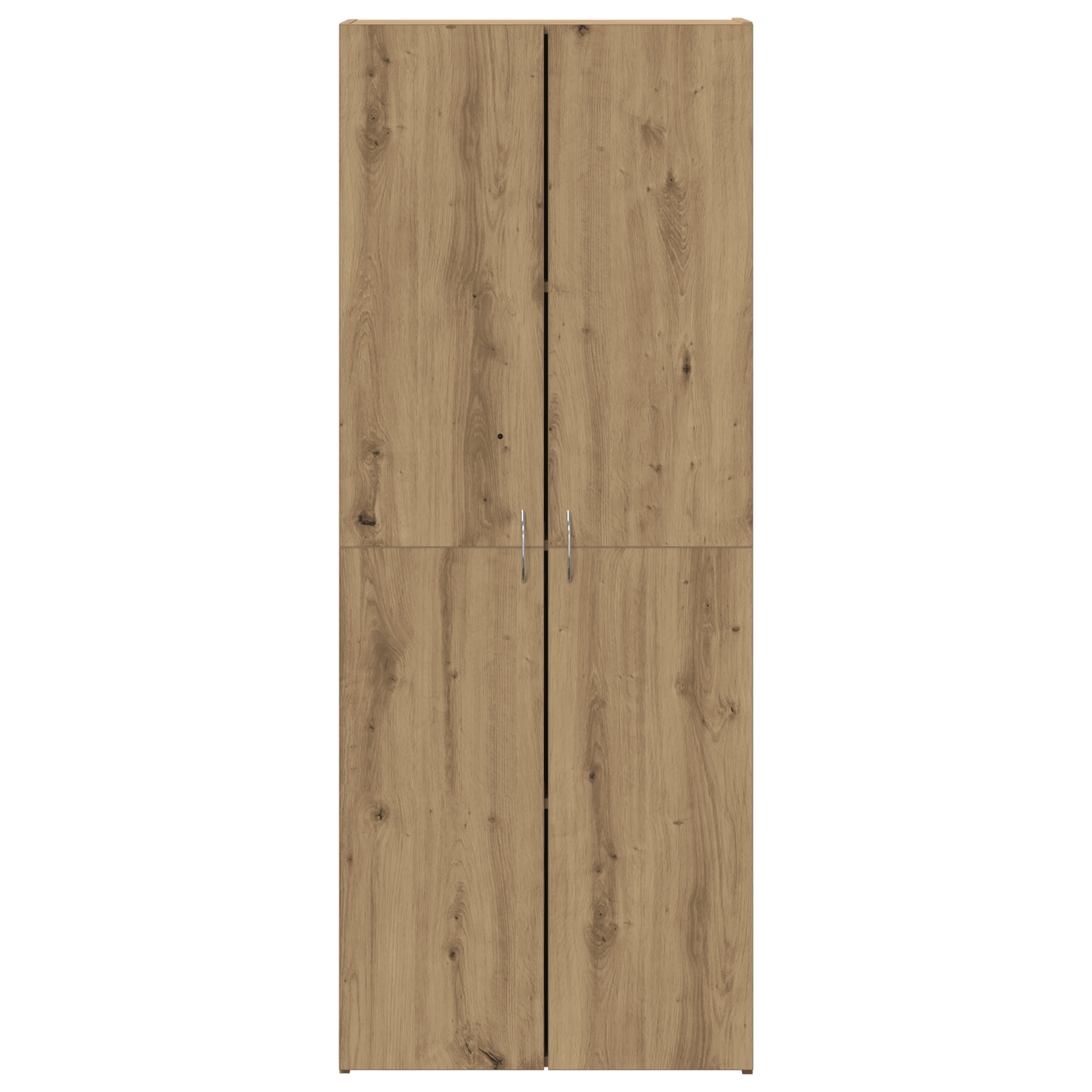 Dulap de Birou Set de 2 Stejar Artisan Lemn ingineresc — imaginea 6