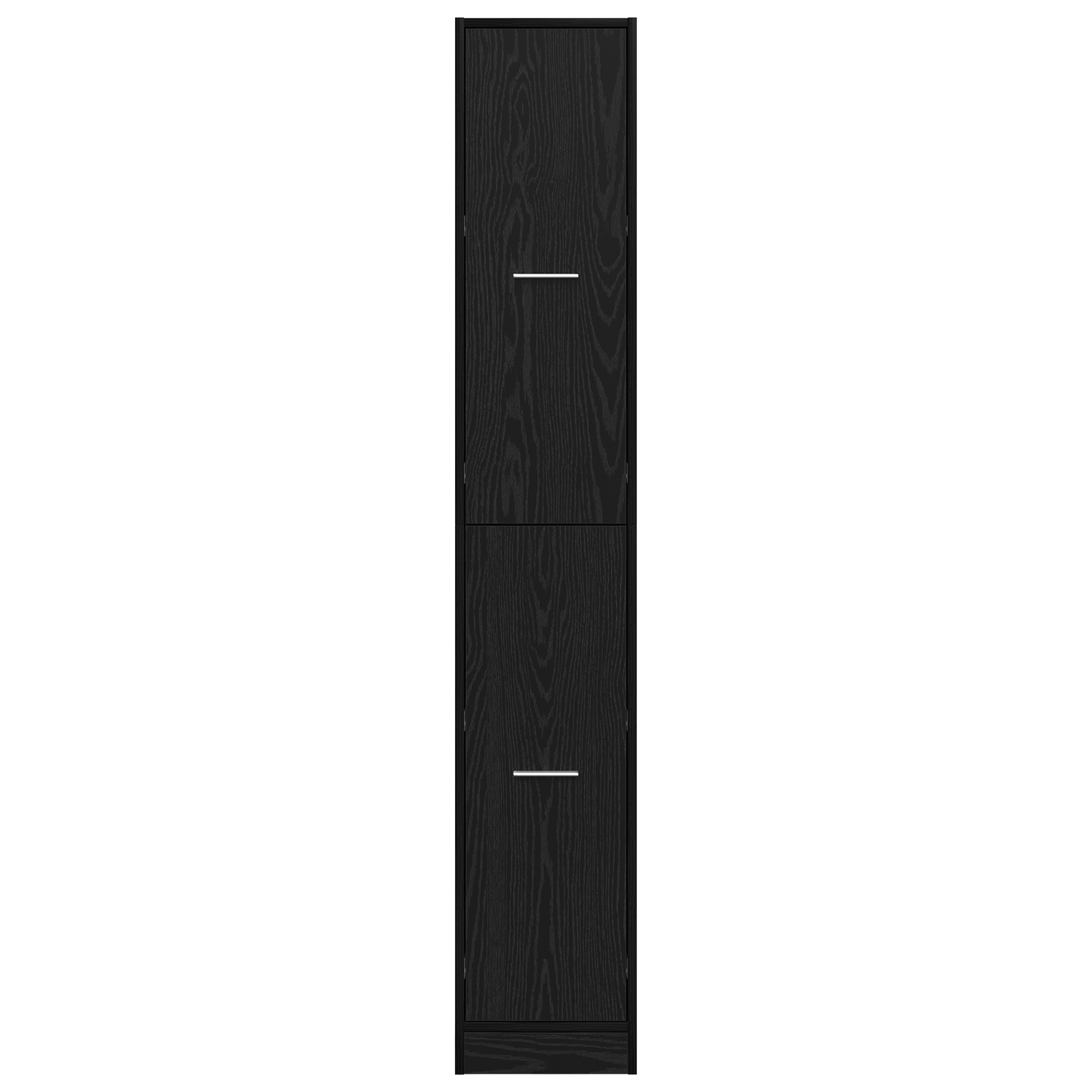 Dulap de Apothecary Negru de Stejar 30x41x174.5 cm din Lemn Stratificat — imaginea 6