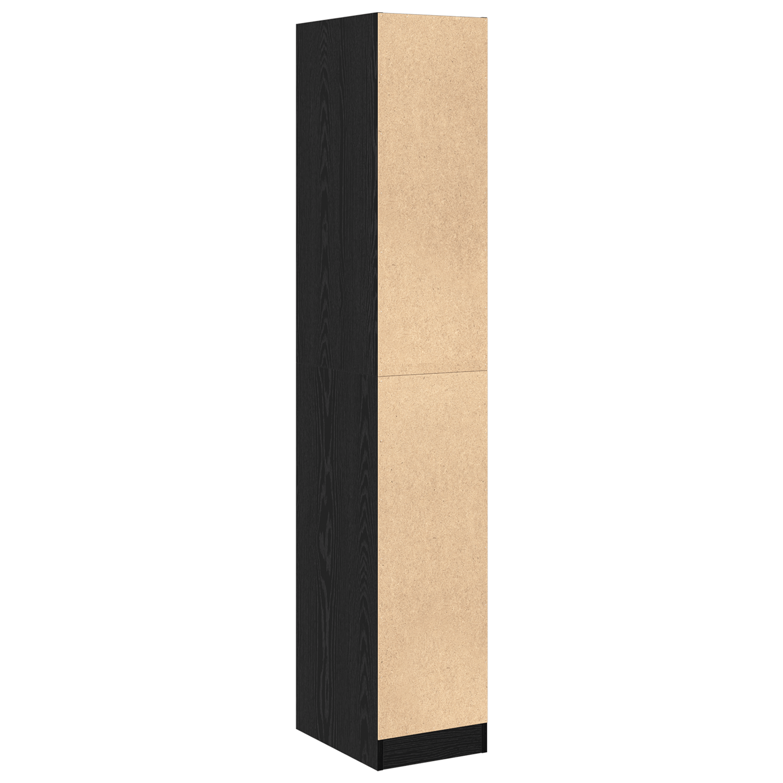 Dulap de Apothecary Negru de Stejar 30x41x174.5 cm din Lemn Stratificat — imaginea 8