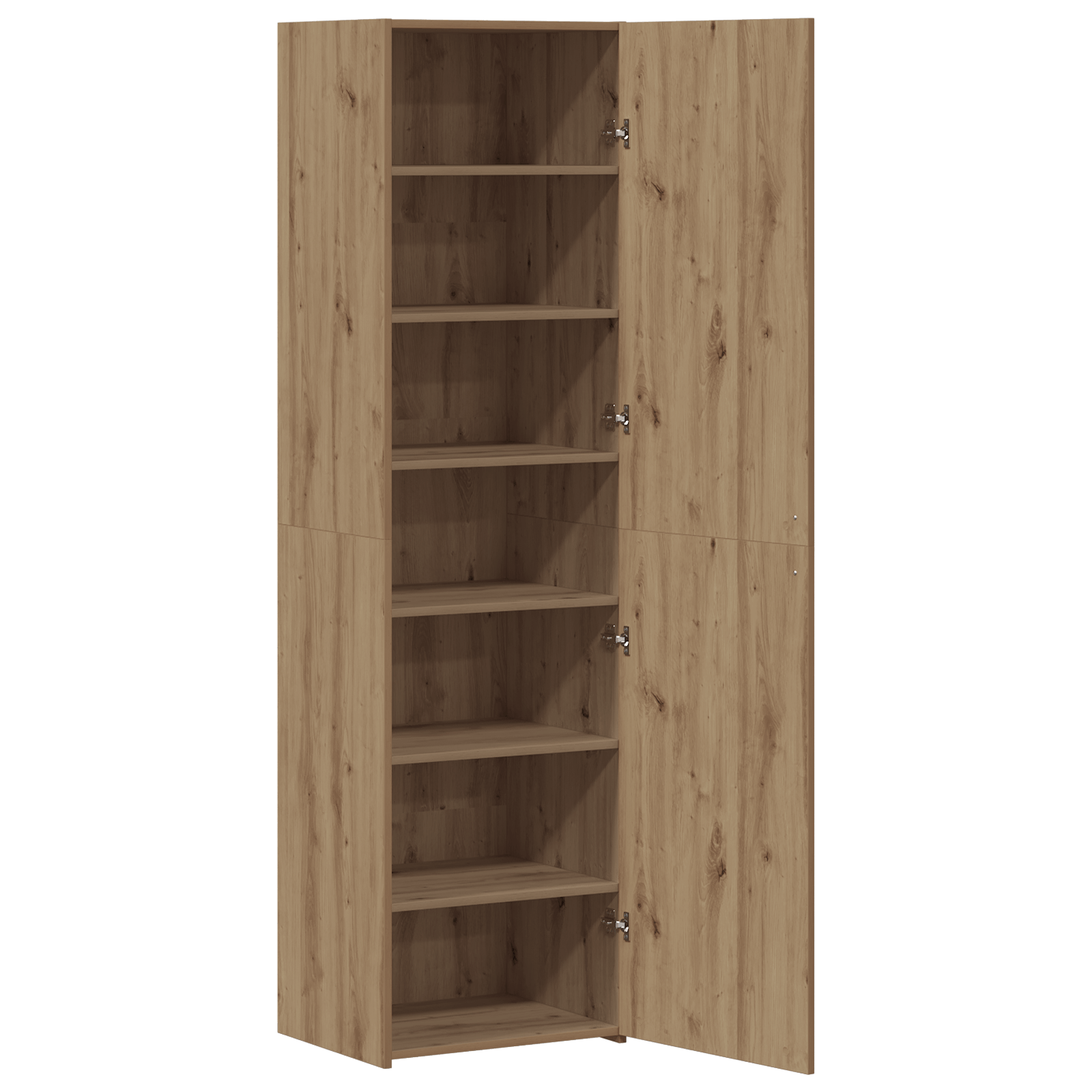 Mobilier inalt din stejar artizanal 50x42.5x185 cm Lemn imbinat — imaginea 2