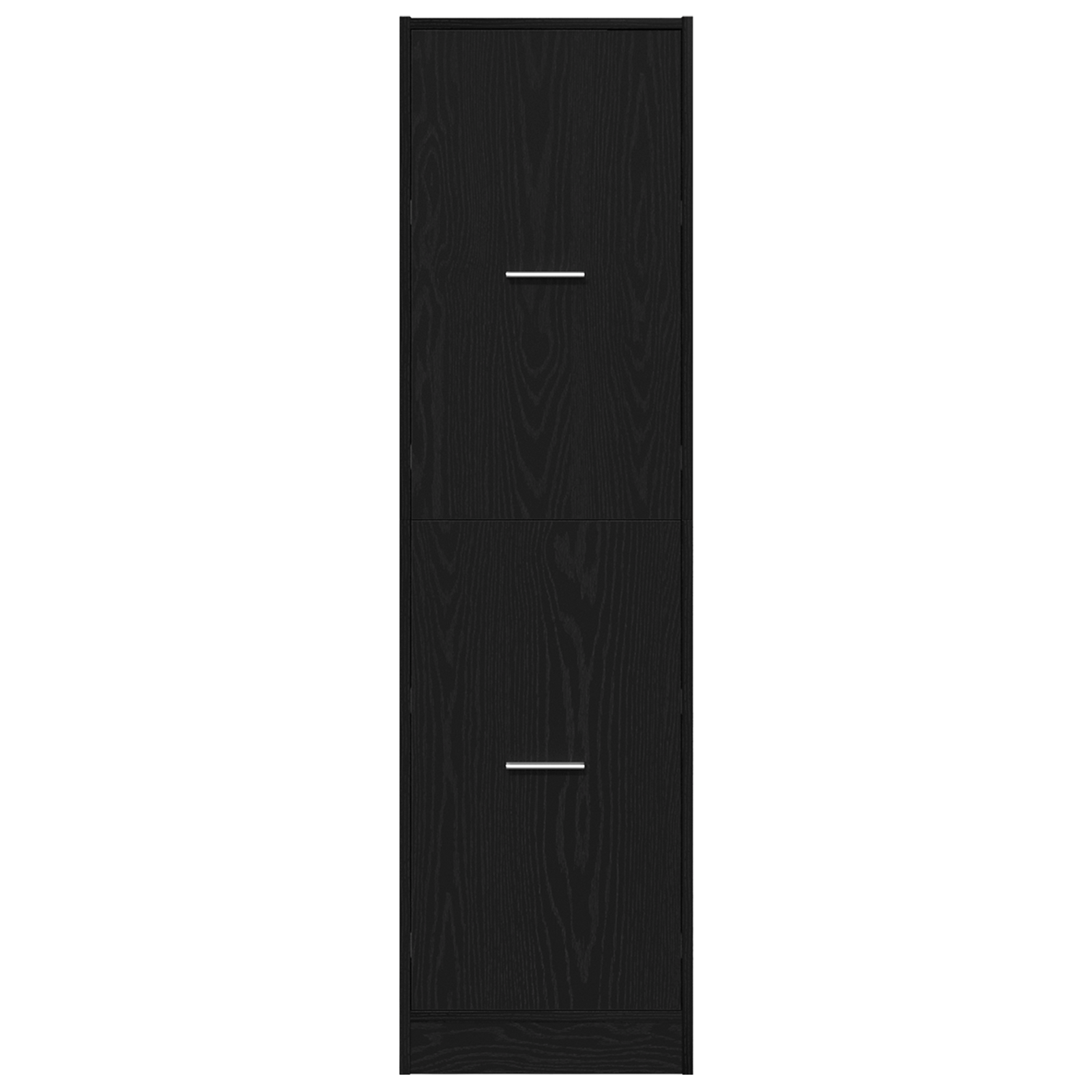 Cabinet apotecar din lemn negru 40x41x144.5 cm — imaginea 6