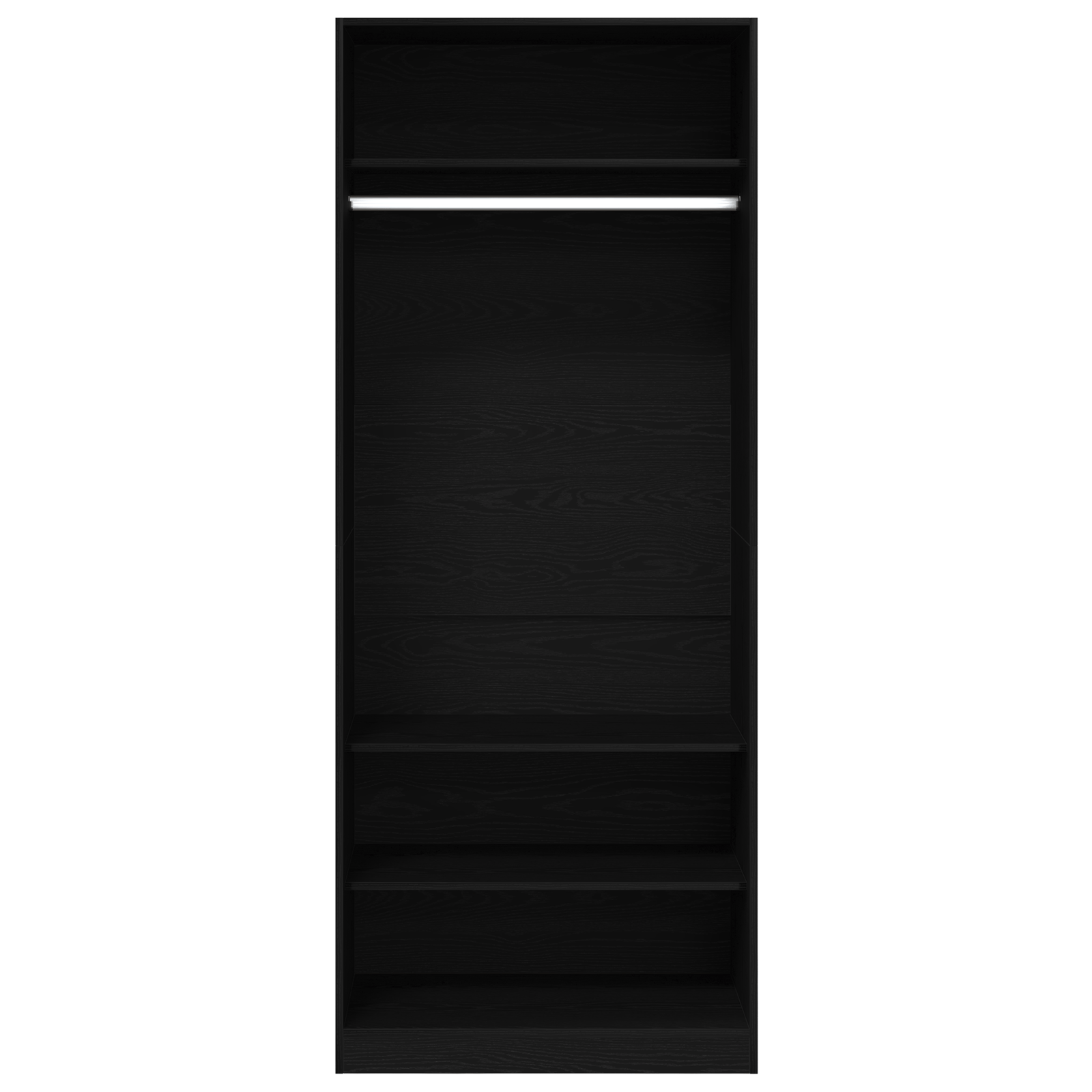 Dulap Stejar Negru Set de 2 Stejar negru Lemn prelucrat — imaginea 2