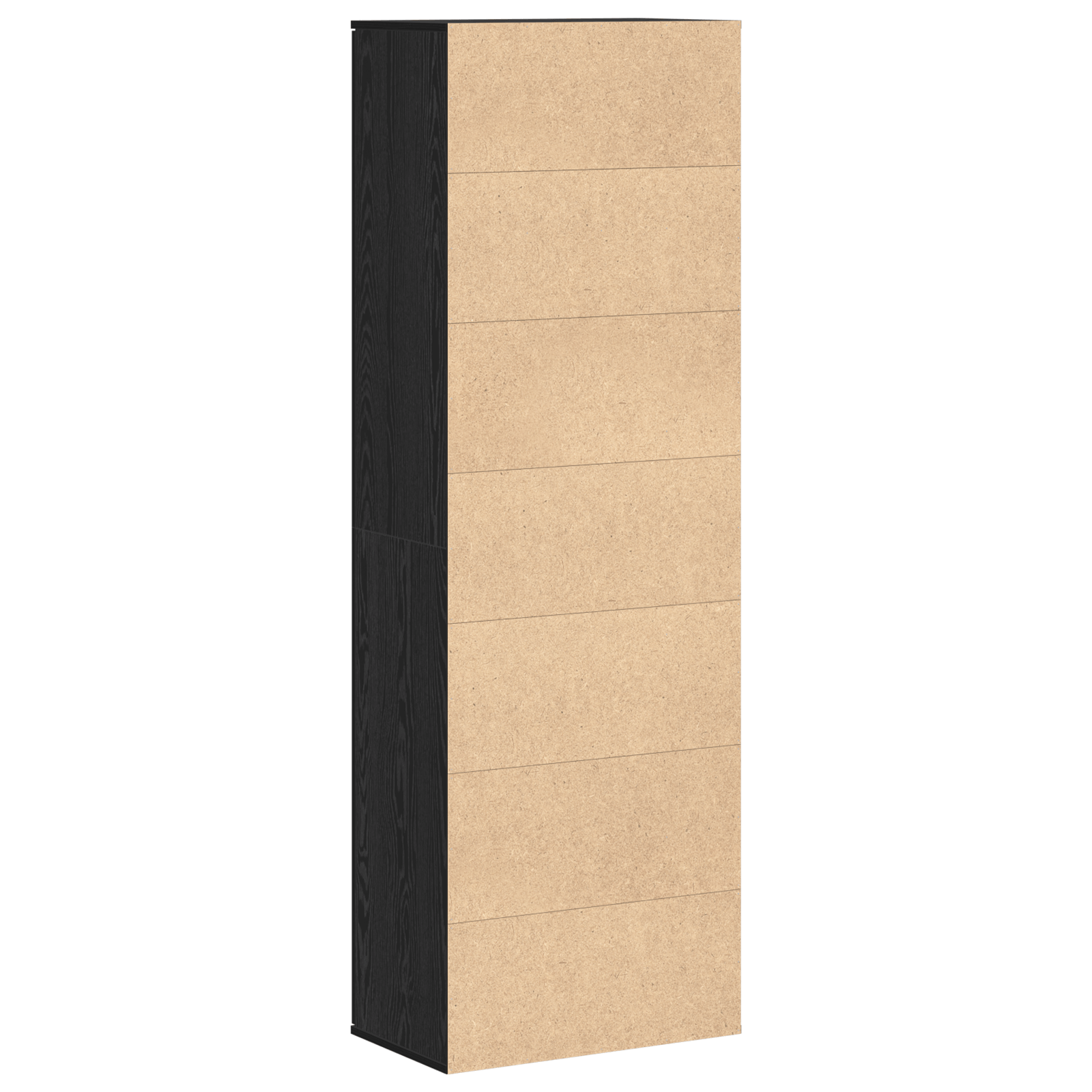 Dulap inalt Stejar Negru 60x35x180 cm Lemn prelucrat — imaginea 8