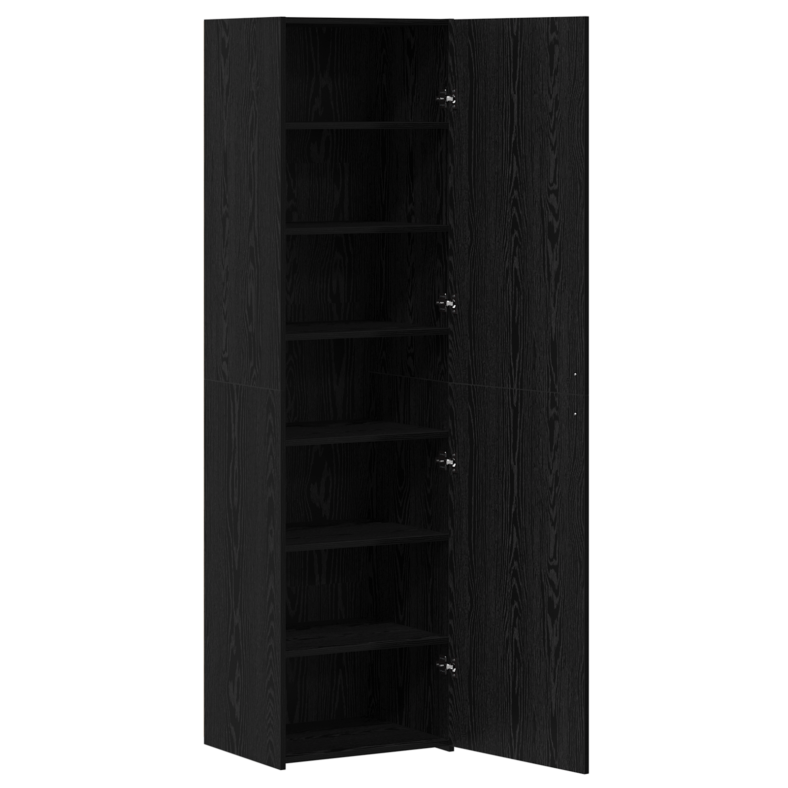 Inalt Stejar Negru 50x42.5x185 cm Lemn prelucrat — imaginea 2