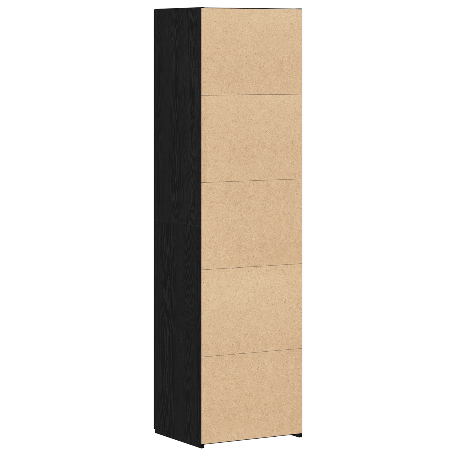 Inalt Stejar Negru 50x42.5x185 cm Lemn prelucrat — imaginea 8