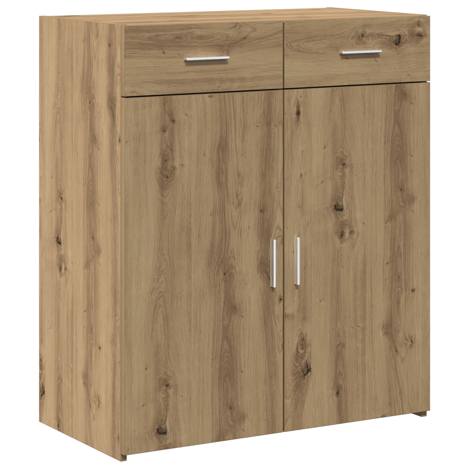 Dulap de depozitare Stejar Artisan 80x42.5x93.5 cm Lemn prelucrat — imaginea 2
