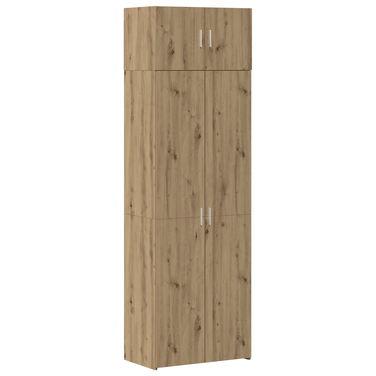 Cabinet de depozitare Stejar Artisan 70x42.5x225 cm Lemn prelucrat — imaginea 2