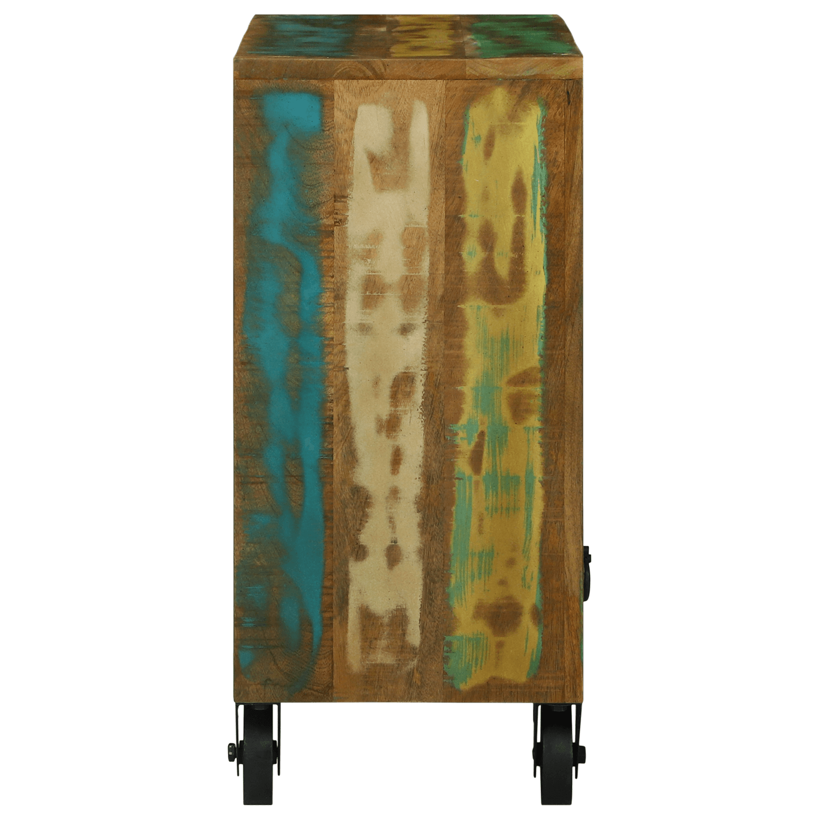 Dulap cu 3 sertare 80x30x65 cm Lemn masiv recuperat — imaginea 6