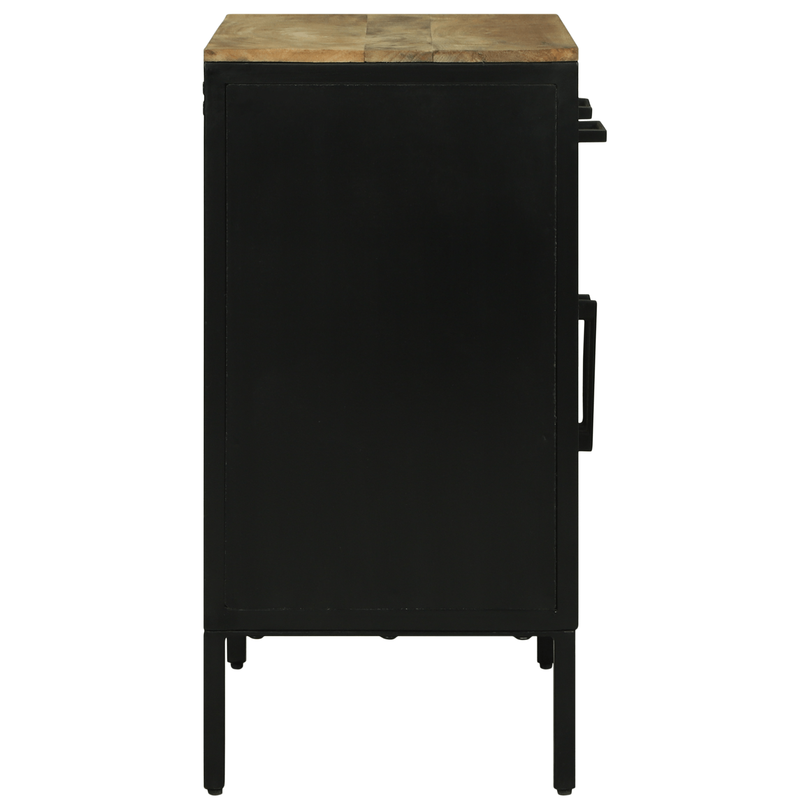 Bufet 70x35x70 cm Lemn Solid Brut Mango — imaginea 6