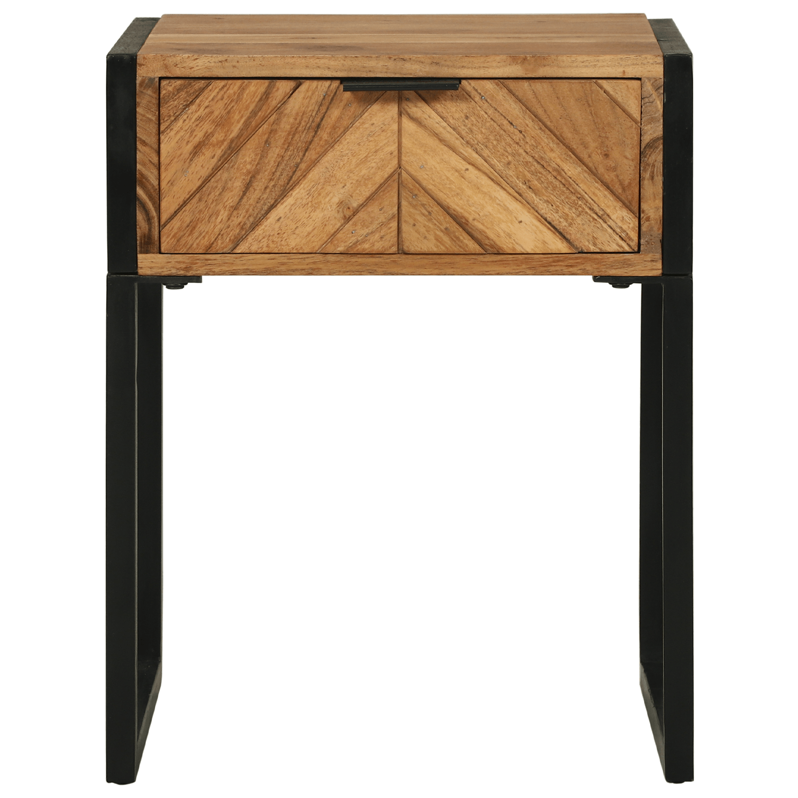 Noptiera, 40x35x50 cm, lemn masiv de acacia — imaginea 4
