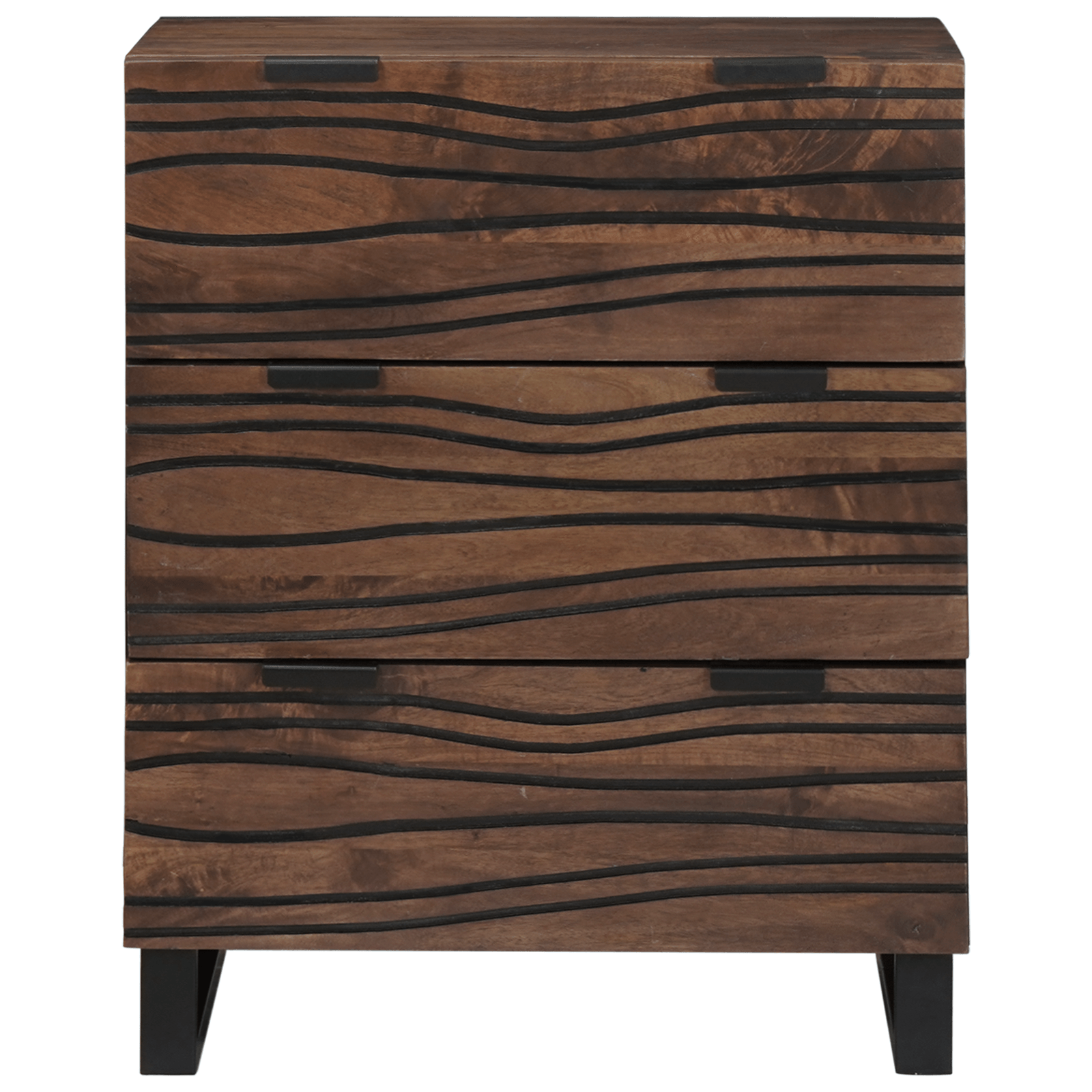 Comoda 60x33,5x75 cm Lemn masiv Mango — imaginea 3