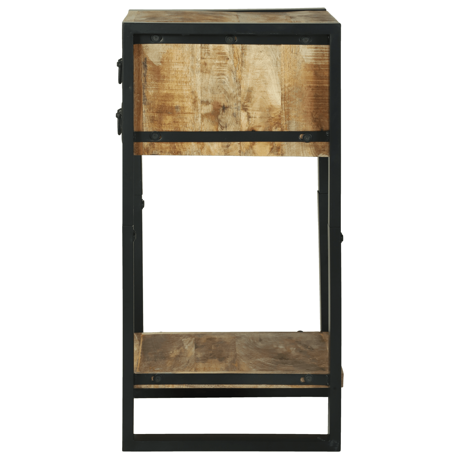 Masuta laterala 40x40x80 cm Lemn Masiv Rau Mango — imaginea 6